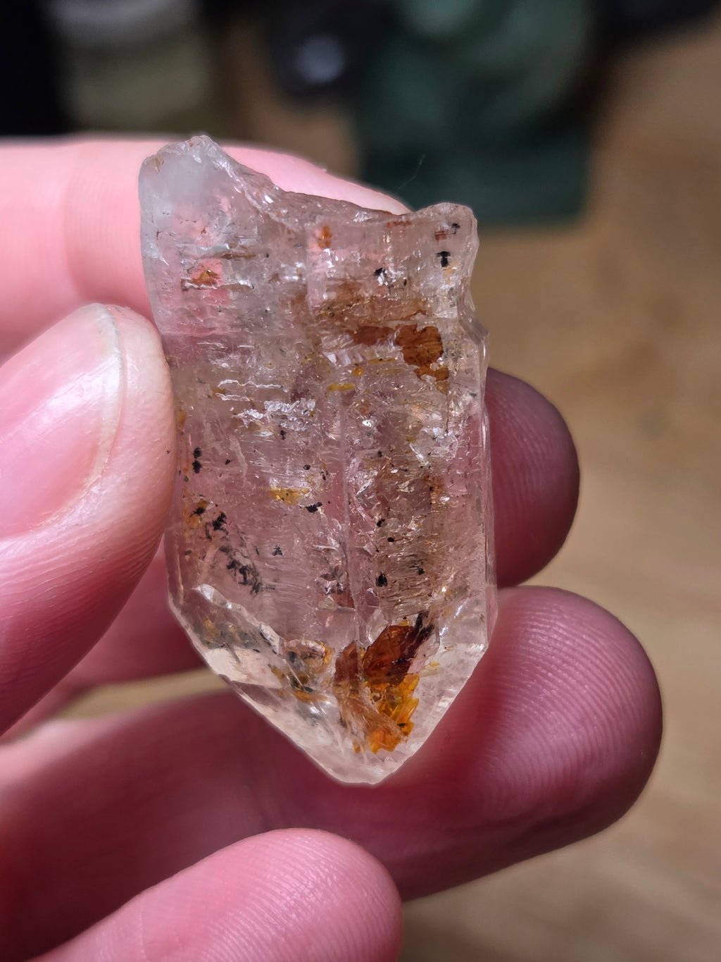 Petroleum crystal specimen