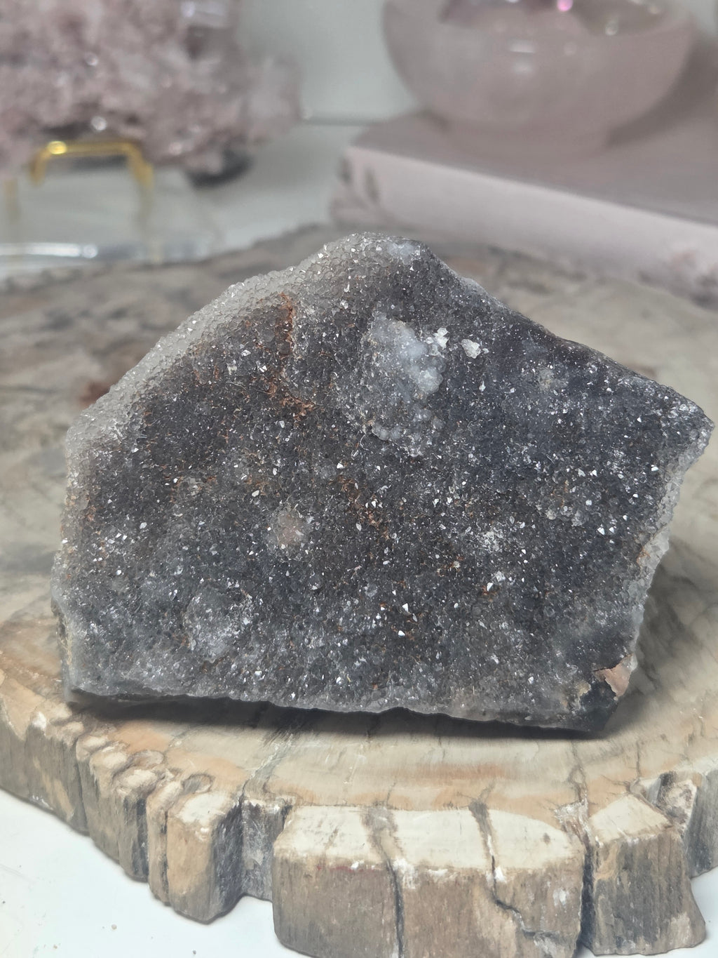 Sphelerite crystal specimen