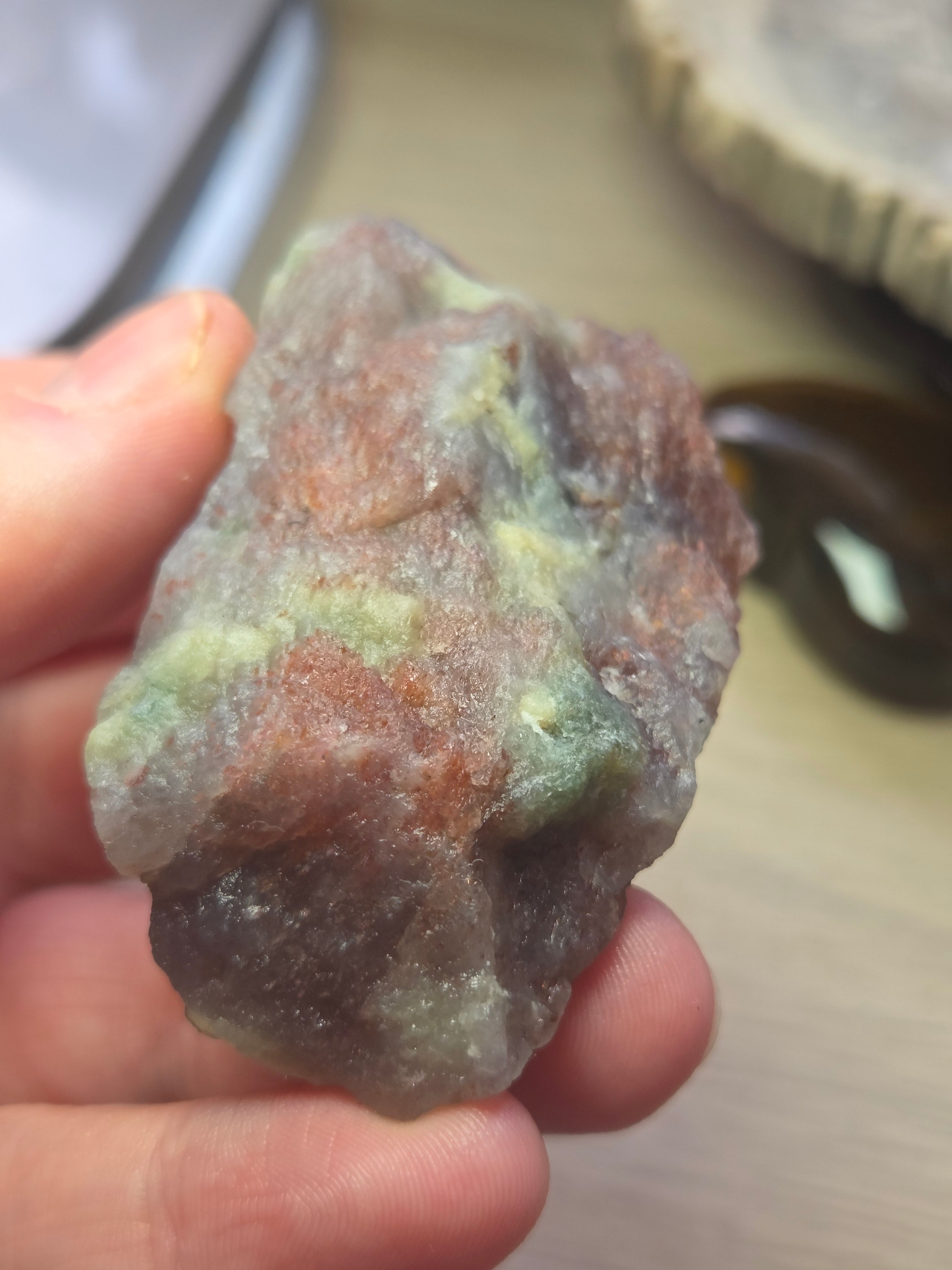 Iolite crystal  raw specimen