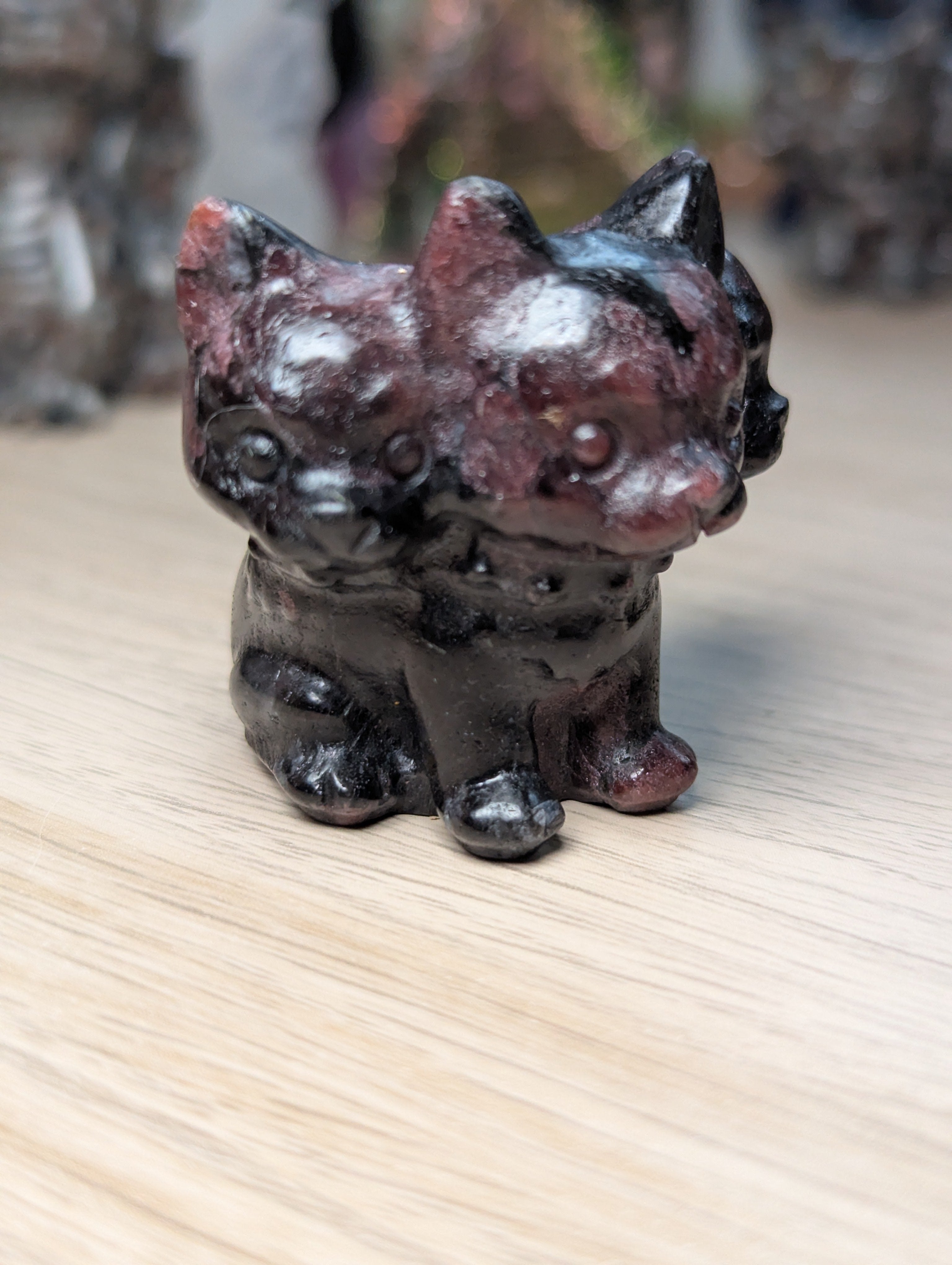 Fluffy 3 headed dog