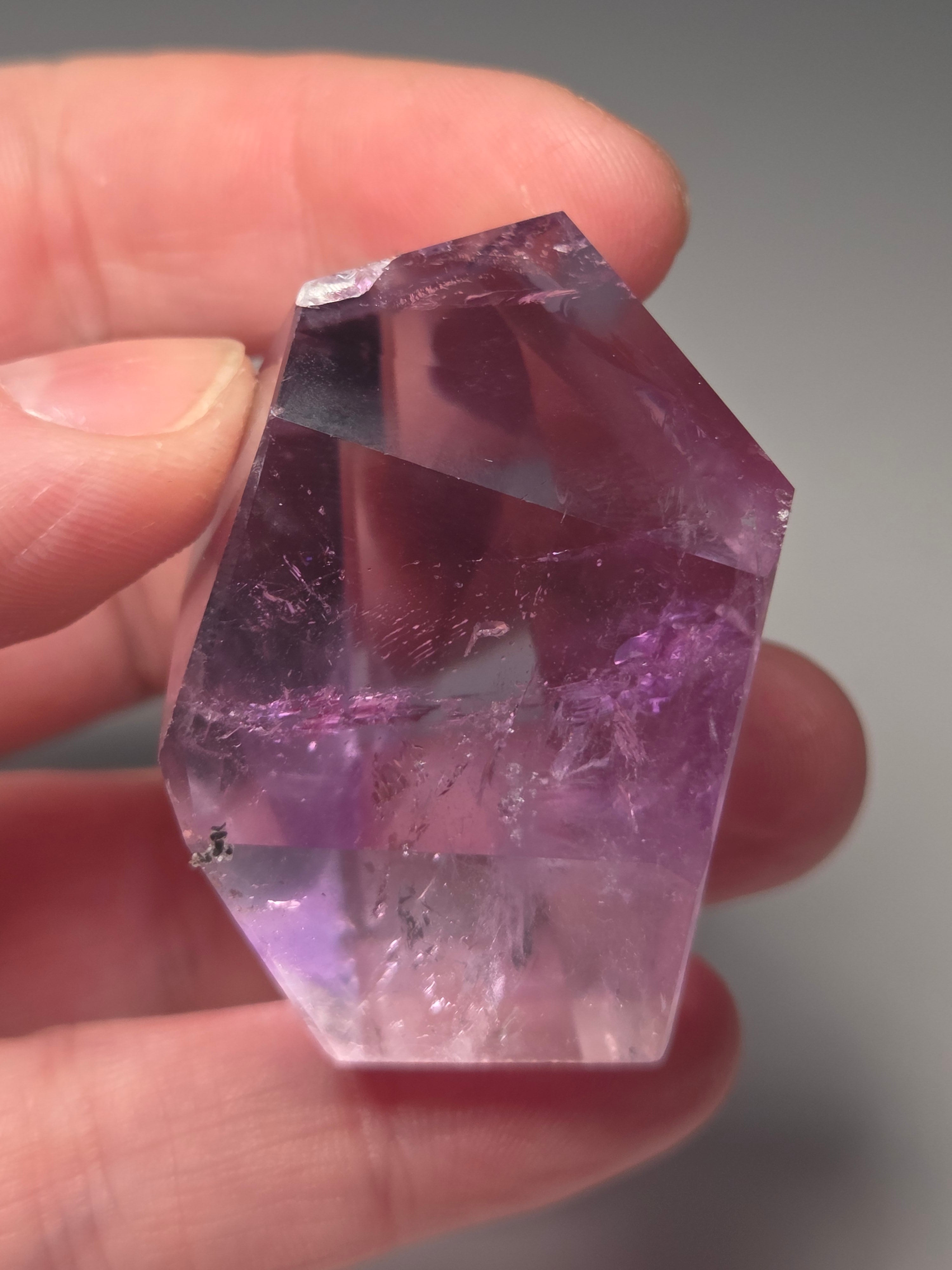 Grade AA Amethyst crystal freeform