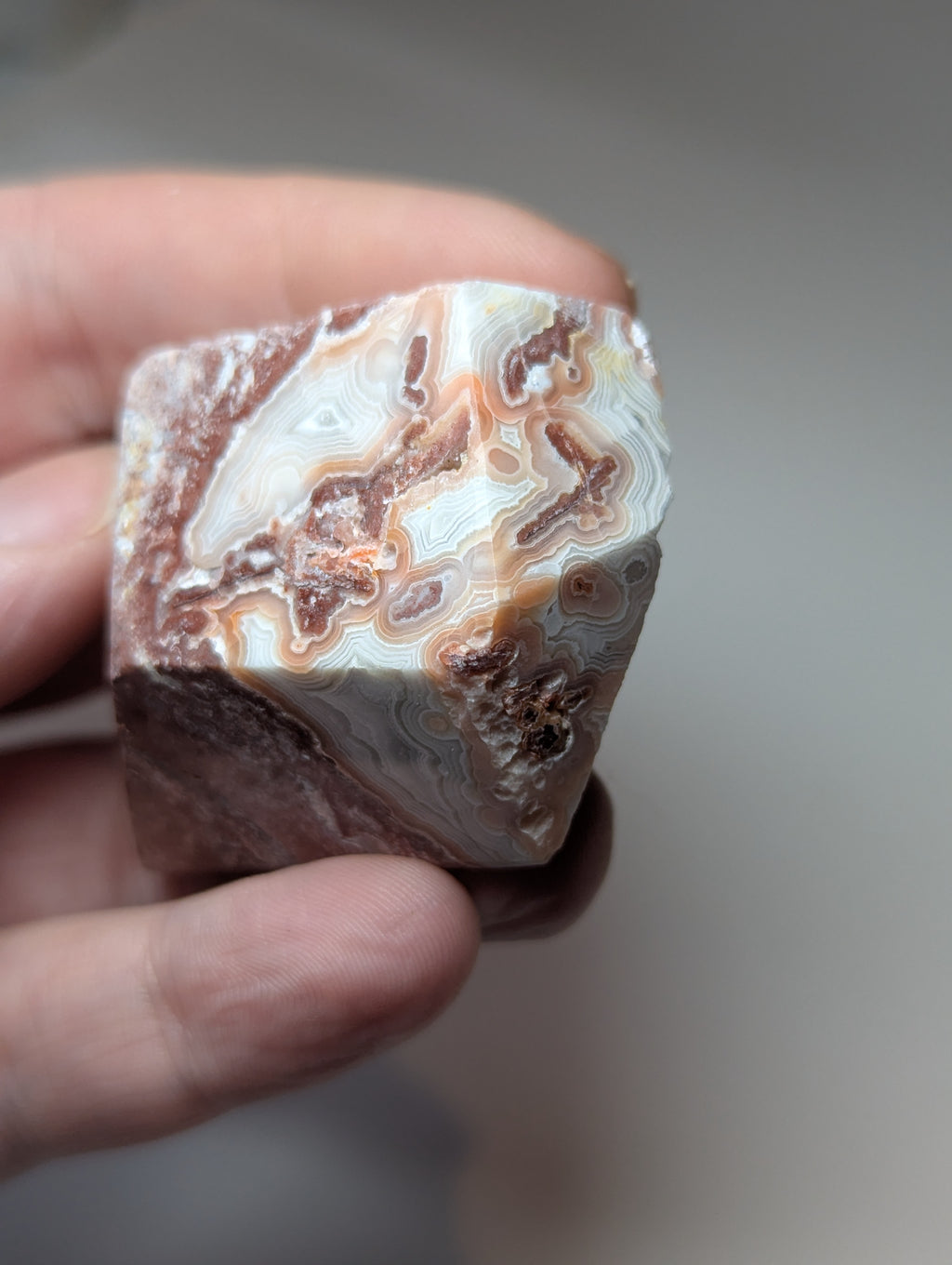 Mexican crazy lace agate freeform