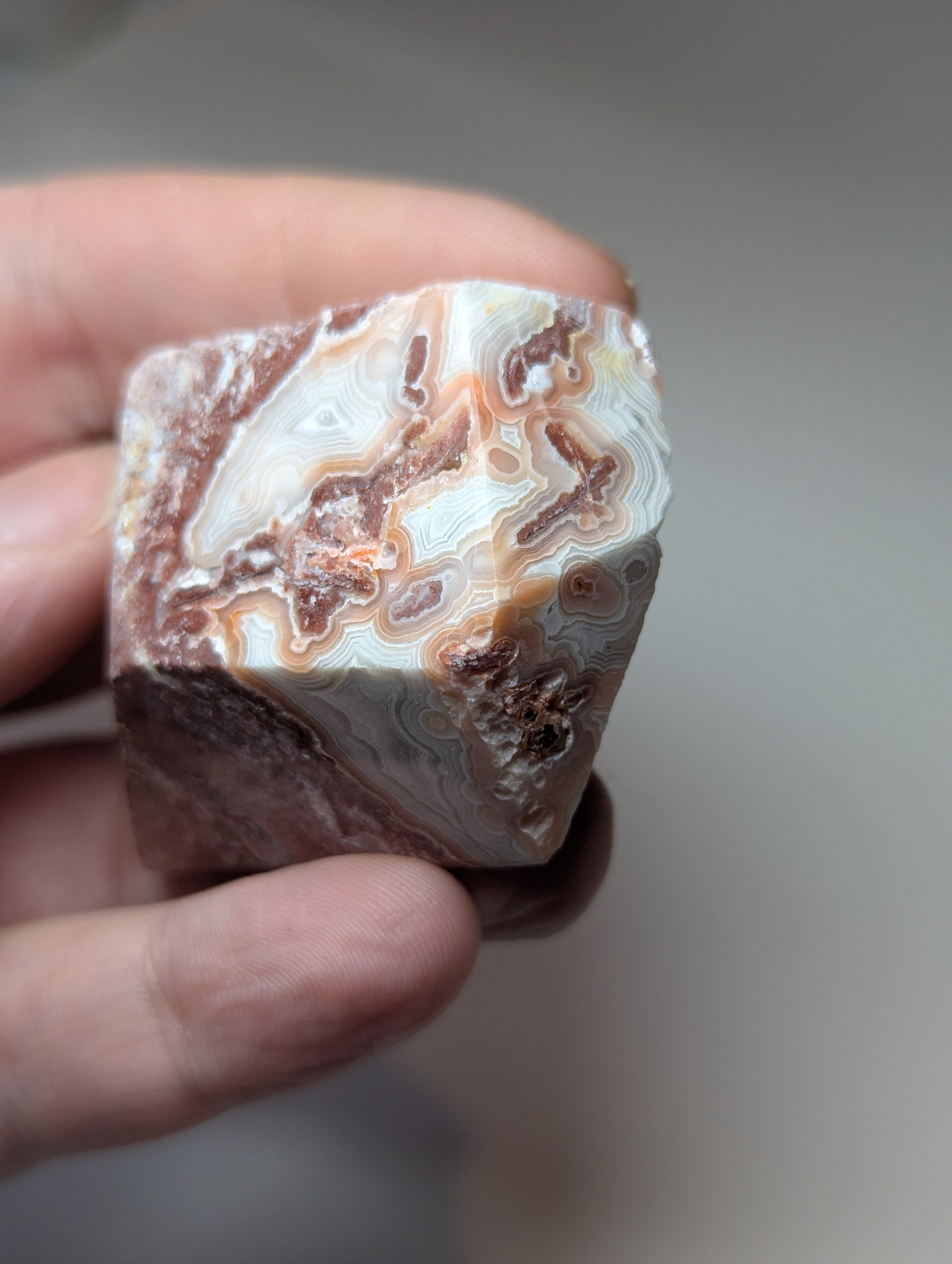 Mexican crazy lace agate freeform