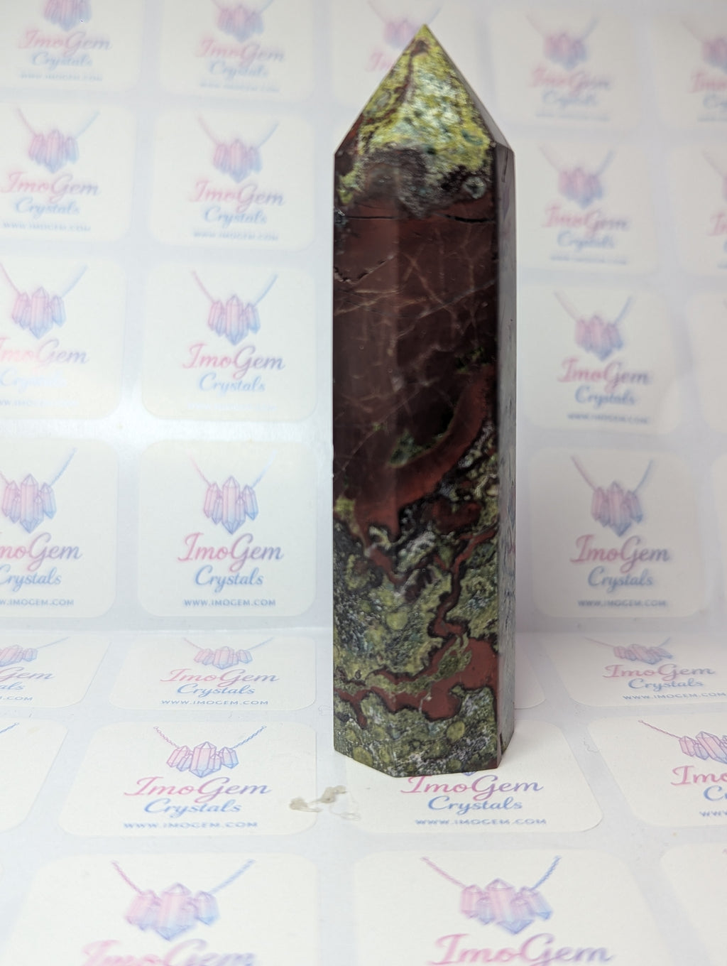 Dragon blood stone crystal tower
