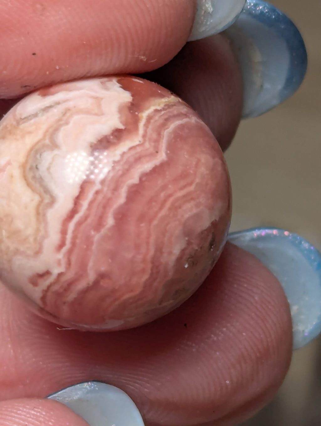 Rhodacrosite crystal spheres