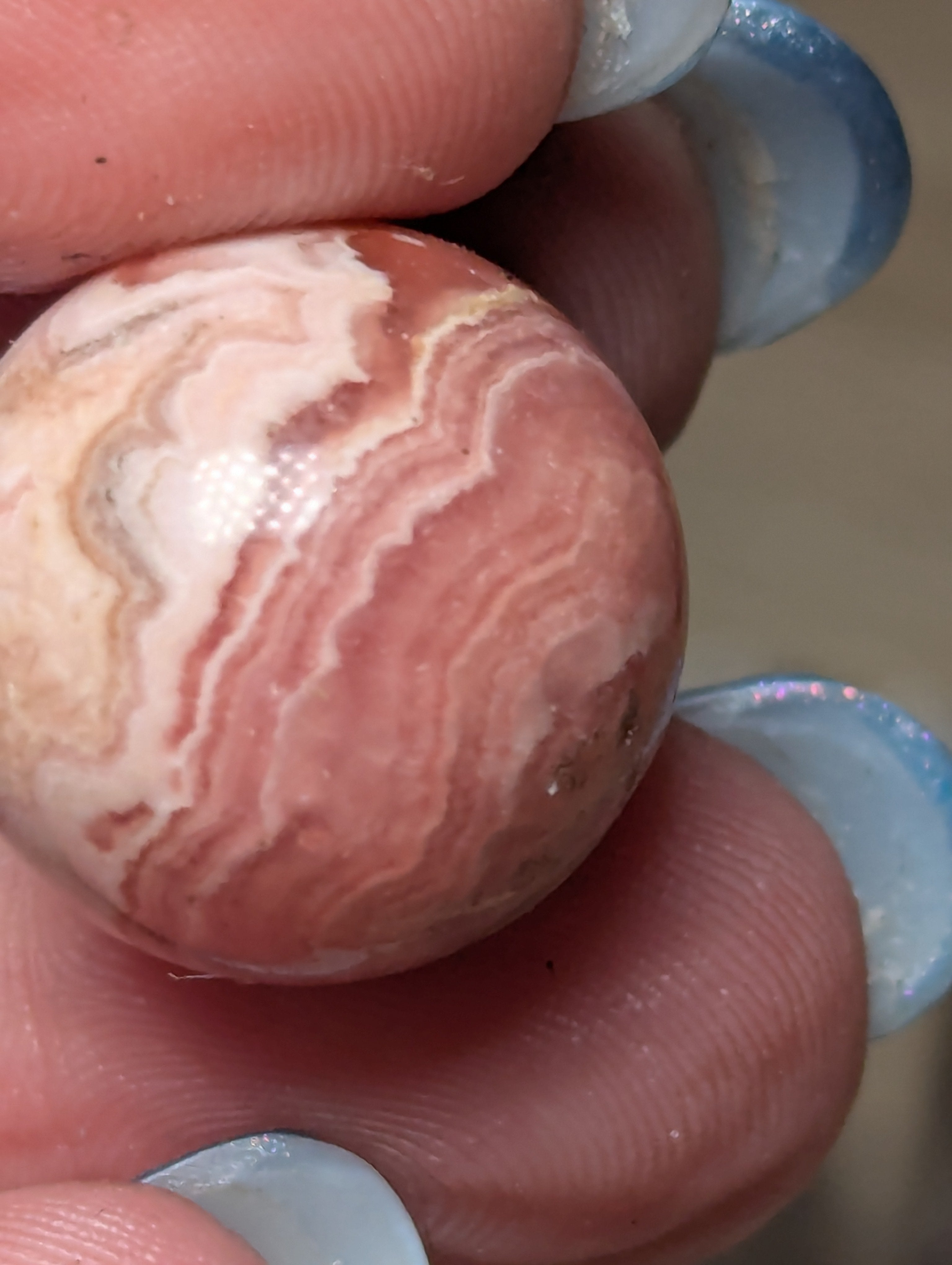 Rhodacrosite crystal spheres