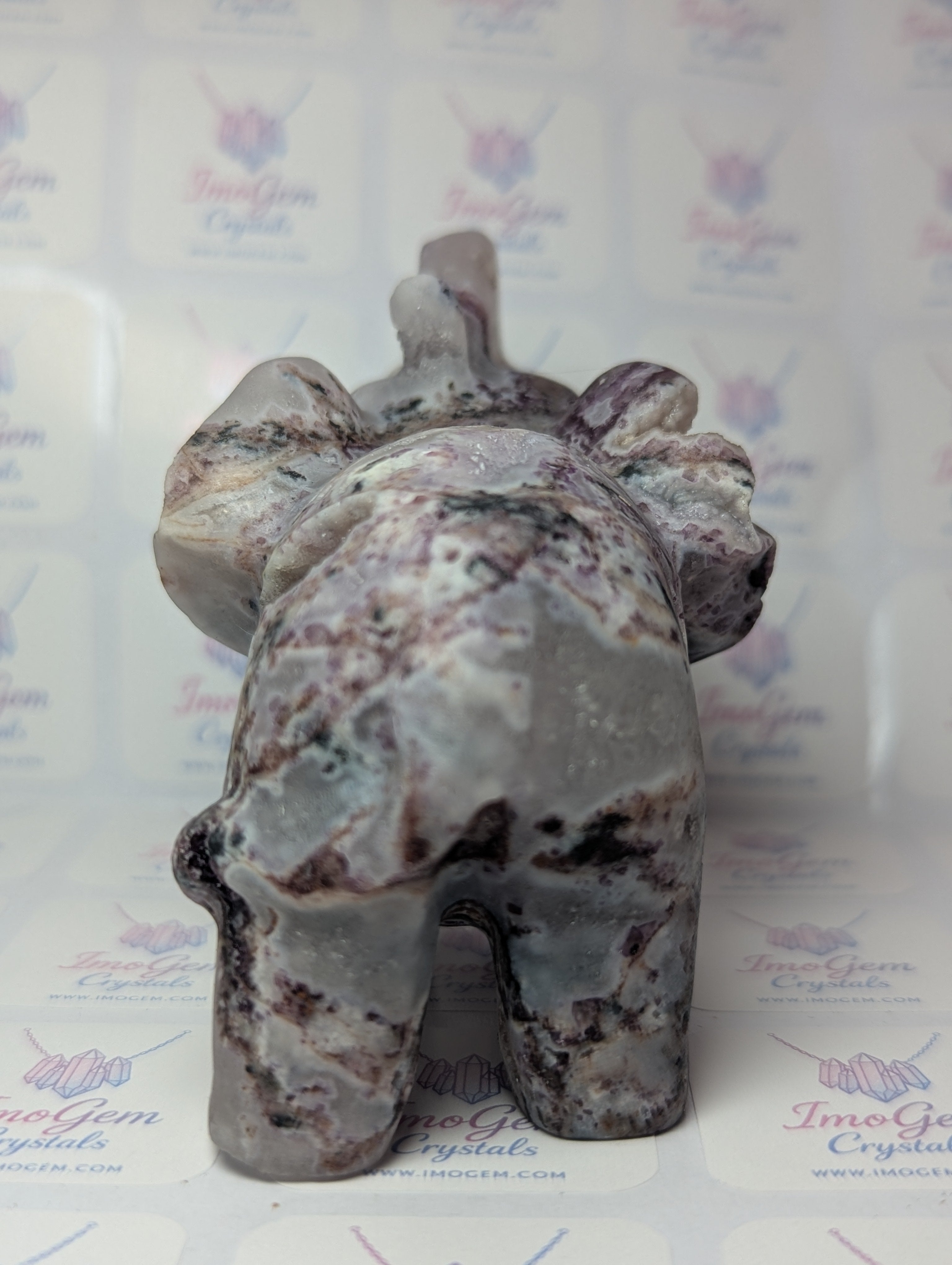 Root flourite crystal Elephant with Amazing duzys