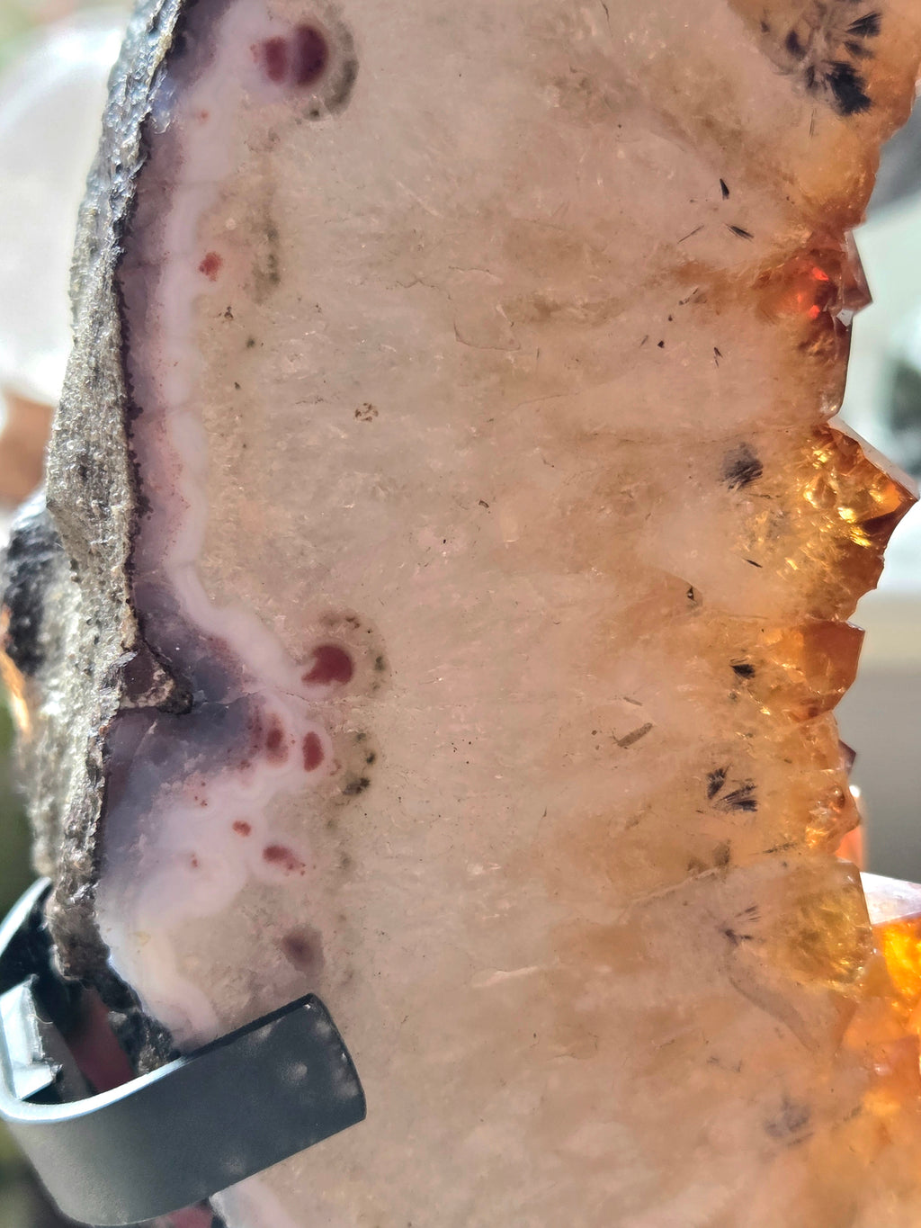 Stunning Citrine crystal portal