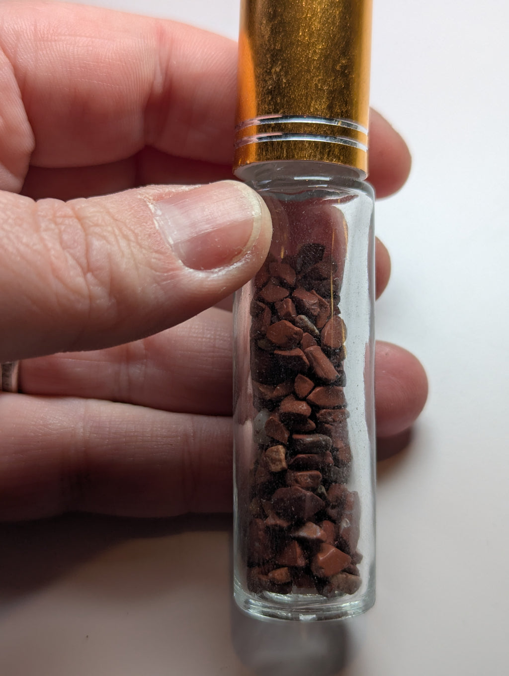 Red jasper Essential oil or perfume roller