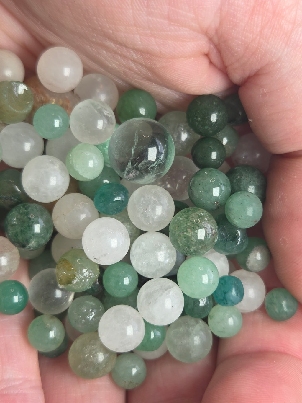 5 x mini imperfection spheres