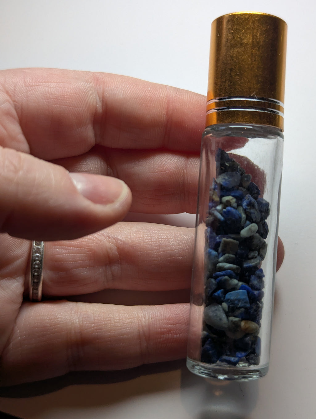 Sodalite crystal Essential oil or perfume roller