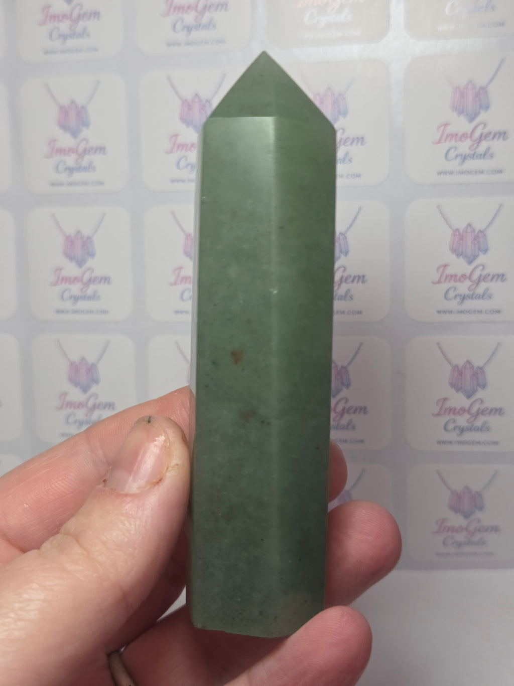 Green Aventurine crystal tower