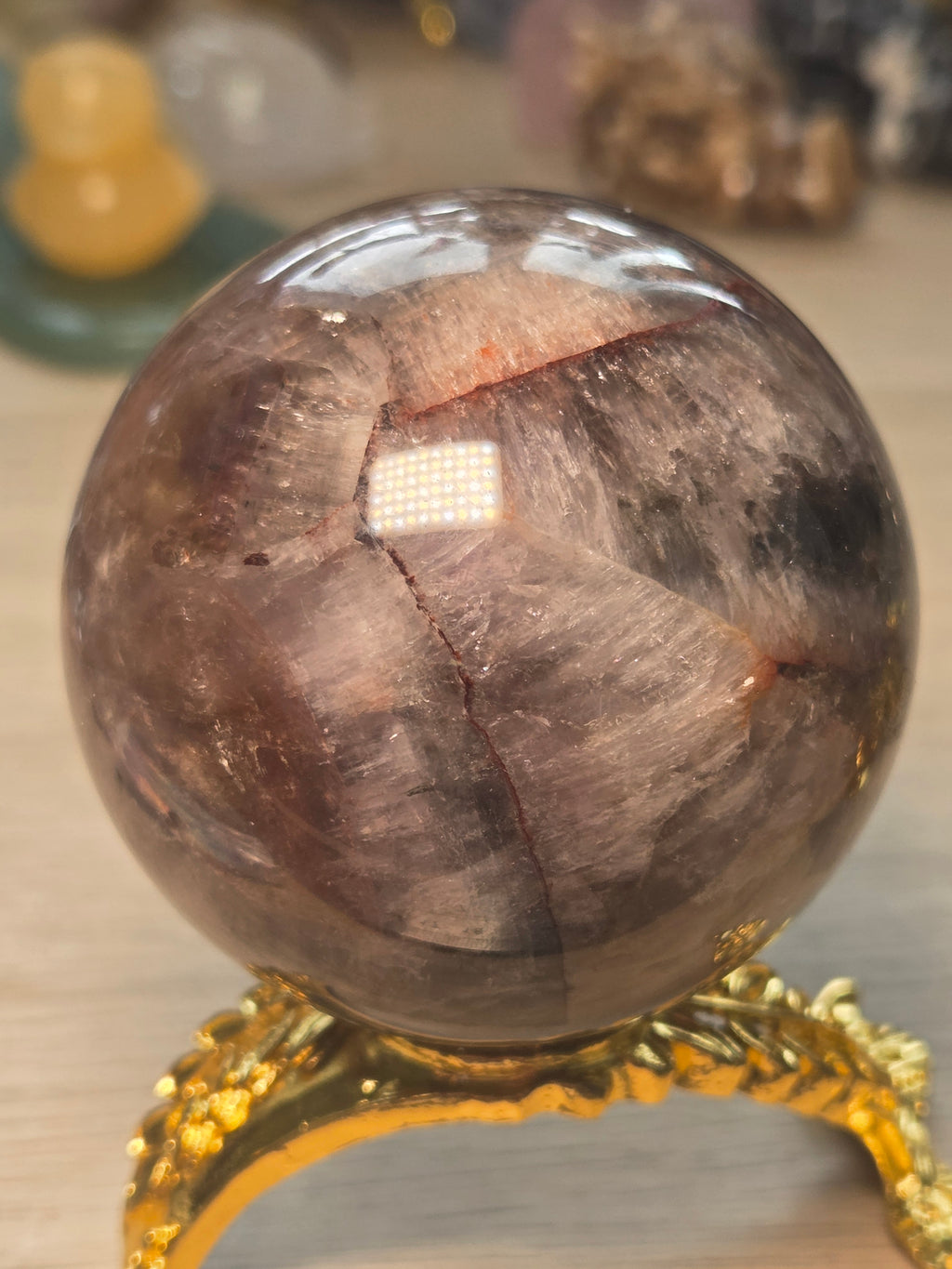 Grade AAAA Auralite-23 sphere