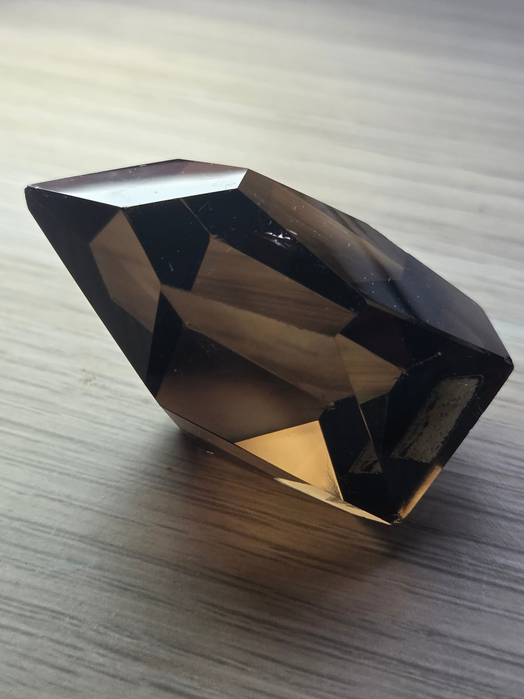 Smokey quartz crystal freeform