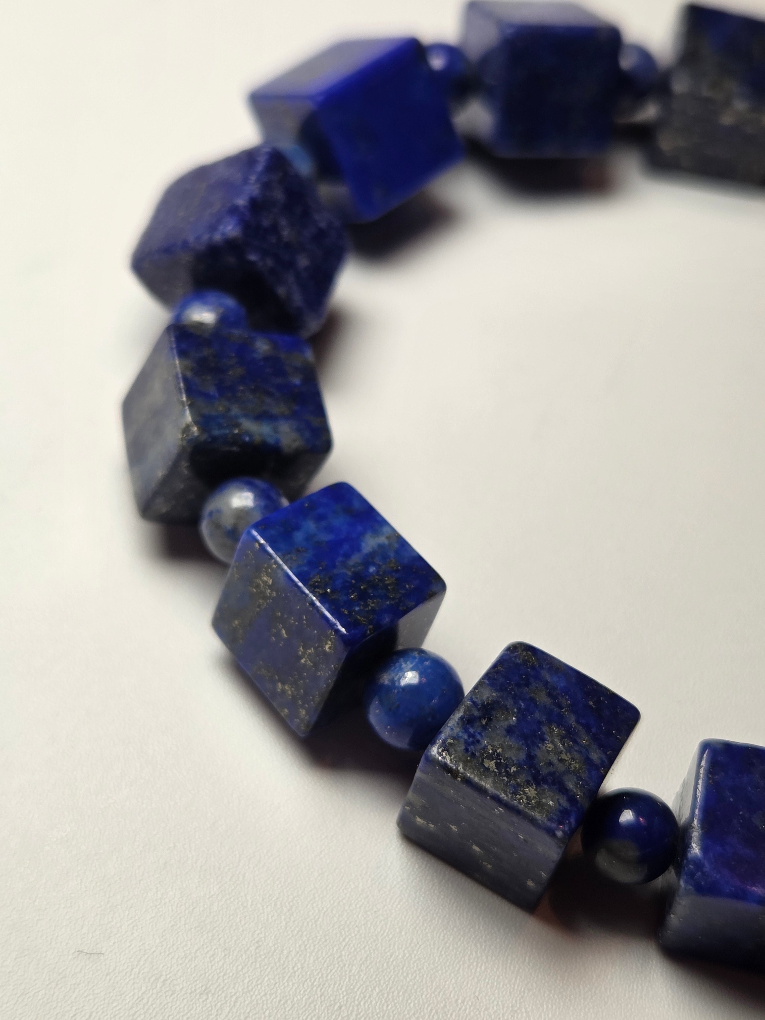 Lapis lazuli crystal bracelet