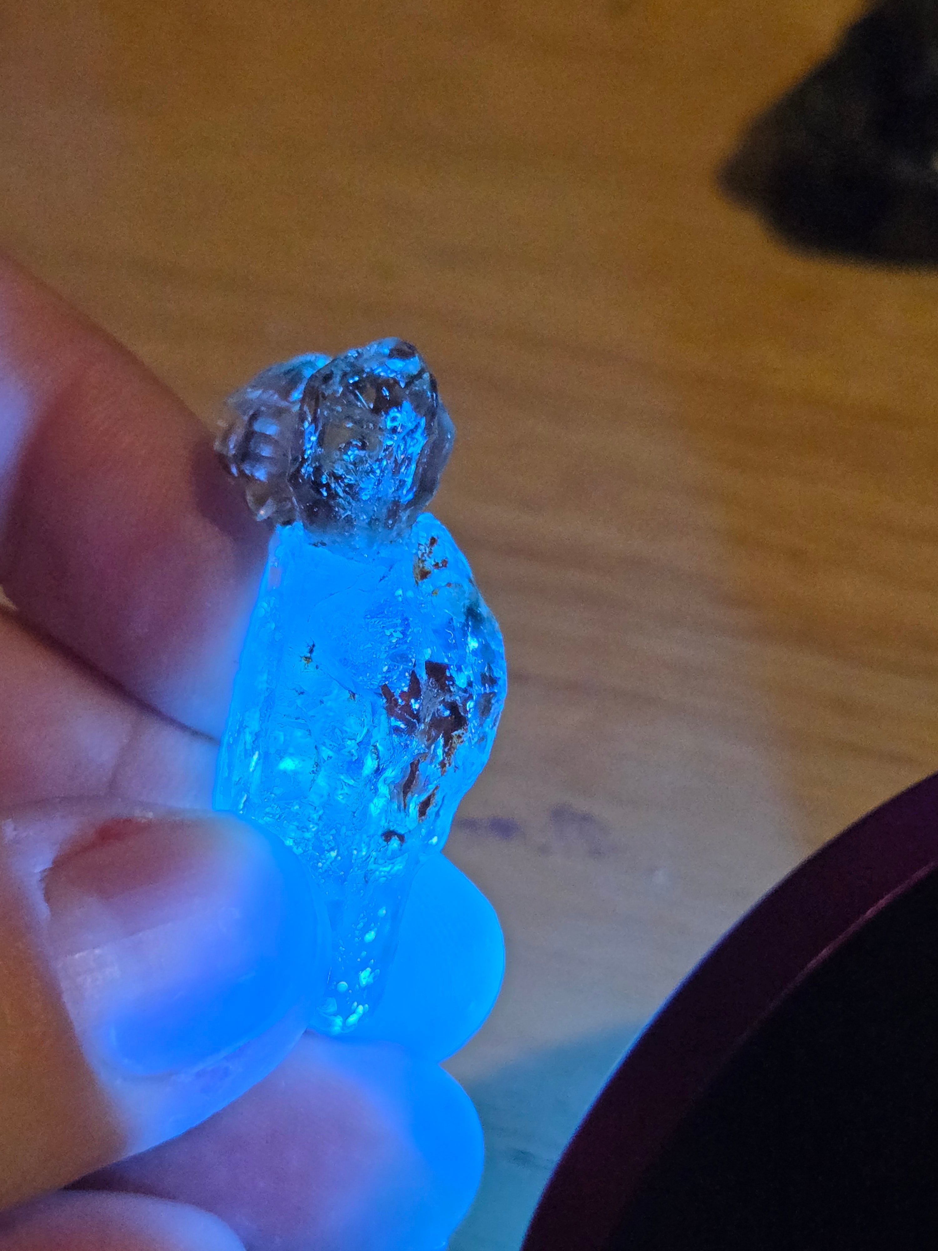 Petroleum crystal specimen