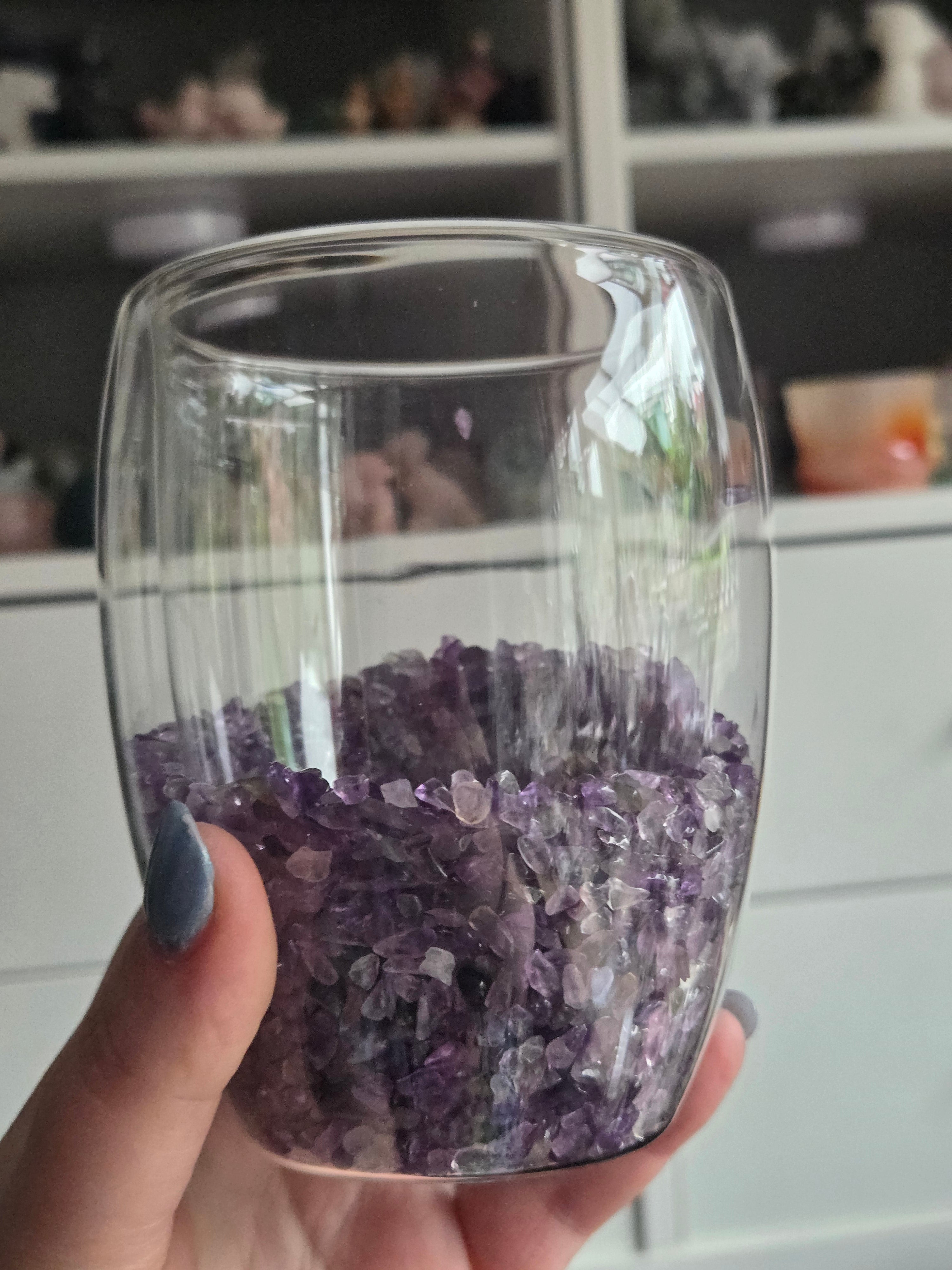 Crystal chip glasses