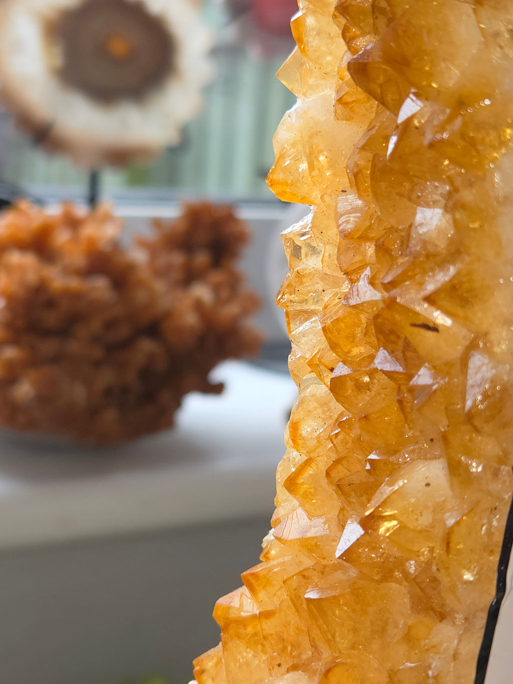 Amazing  Citrine crystal portal