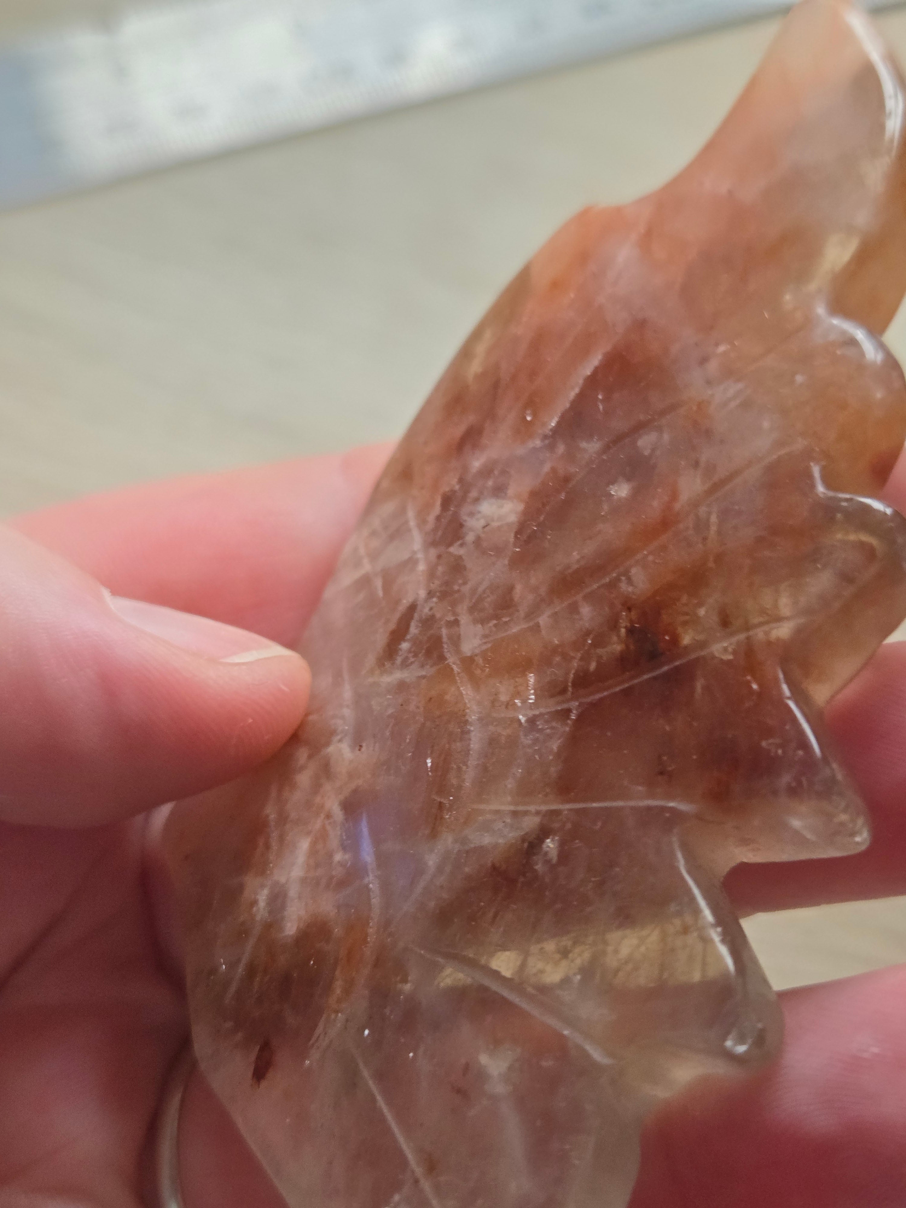 Sun and moon stone crystal angel