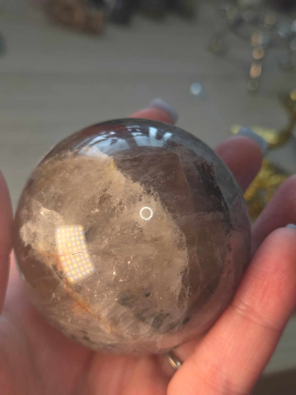 Grade AAAA Auralite-23 sphere
