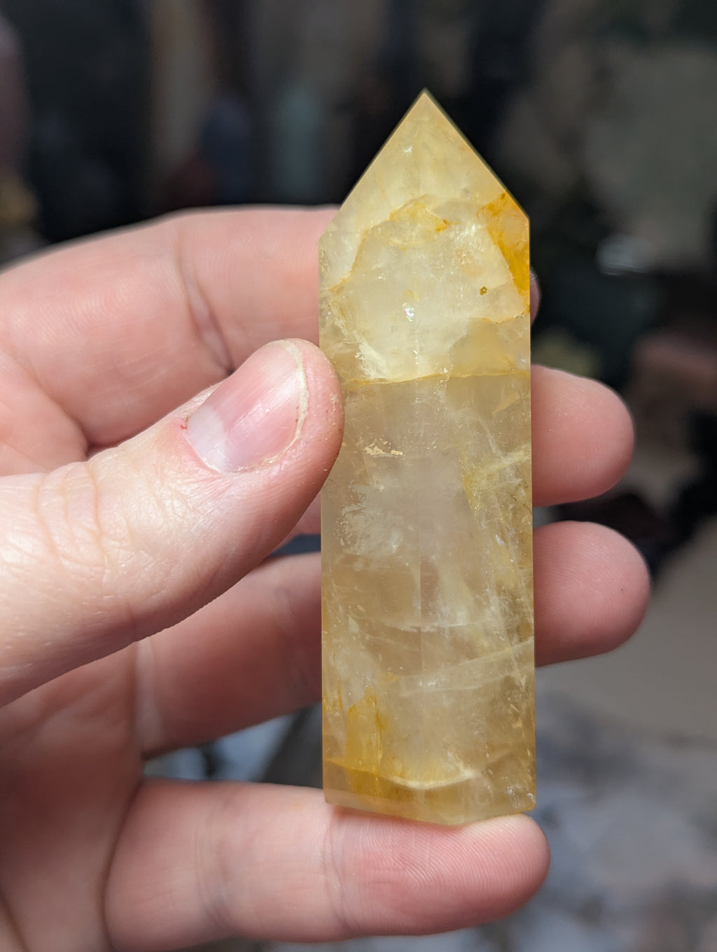 Golden healer crystal tower