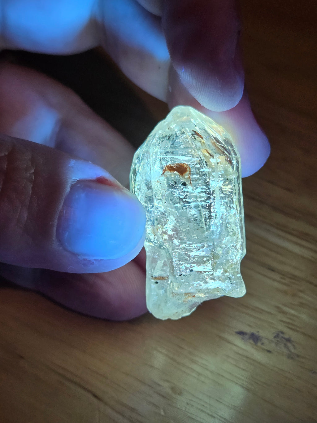 Petroleum crystal specimen