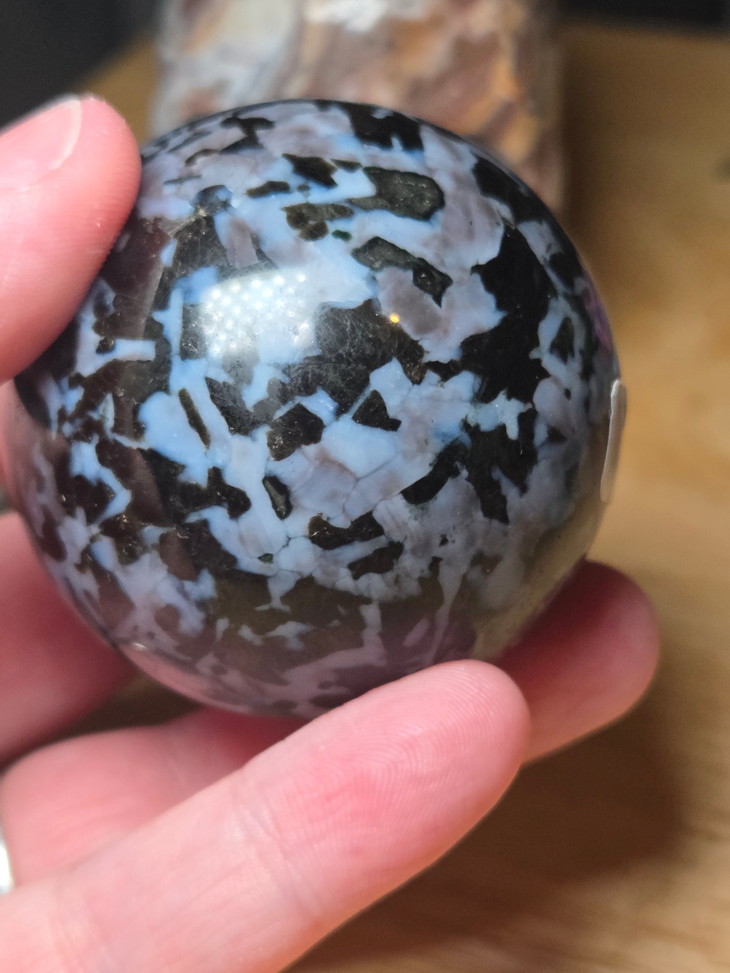 Ingabro Gabbro crystal sphere