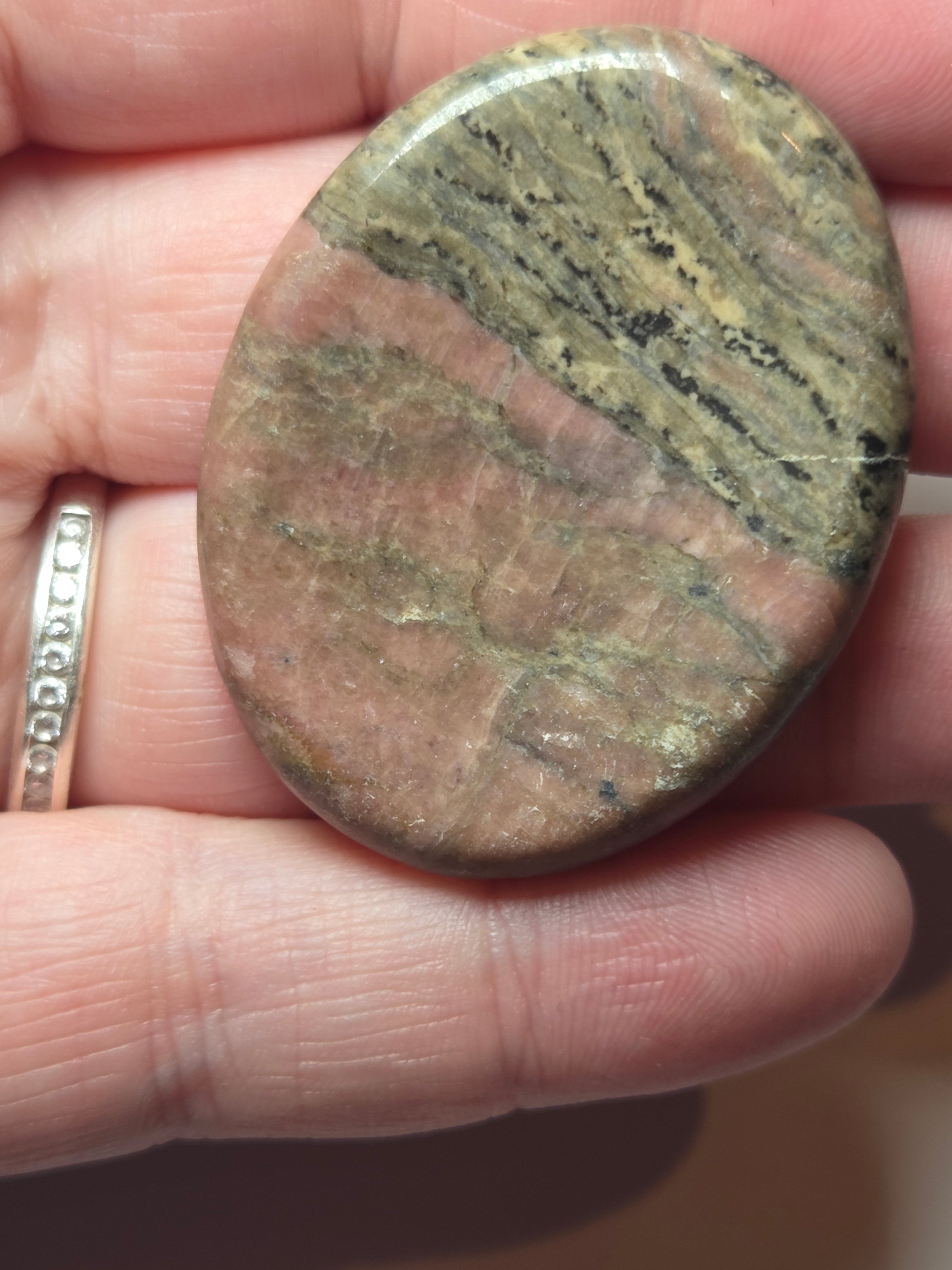 Crystal Worry stone crystal