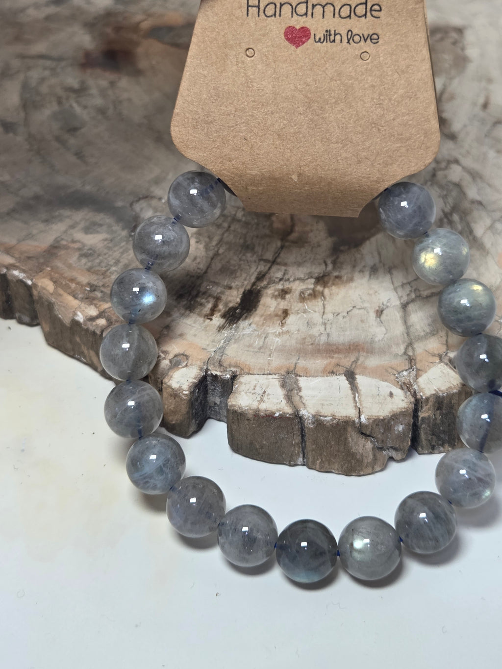 Labradorite crystal Bracelet 8mm