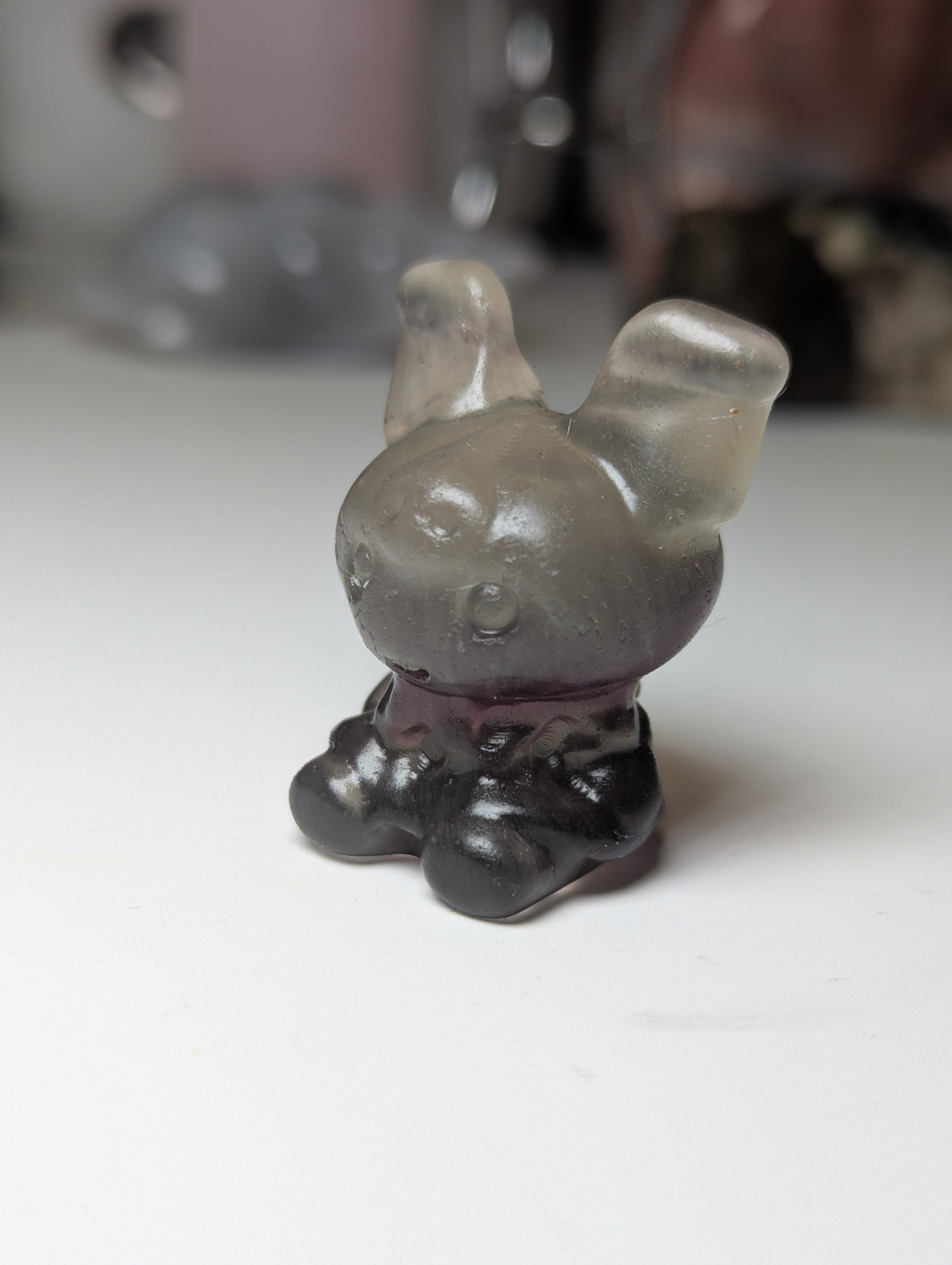 Flourite crystal kurami carving