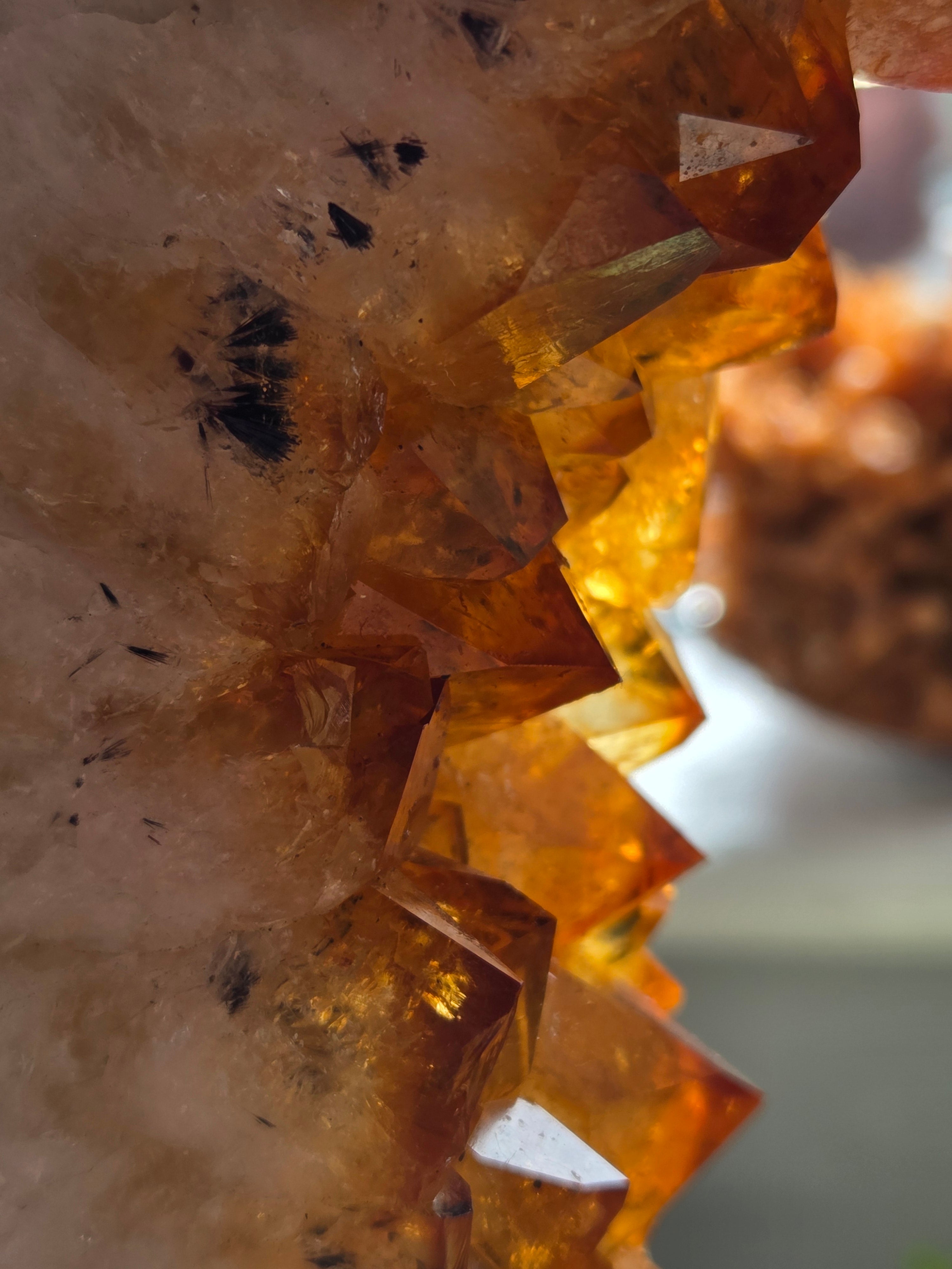 Stunning Citrine crystal portal