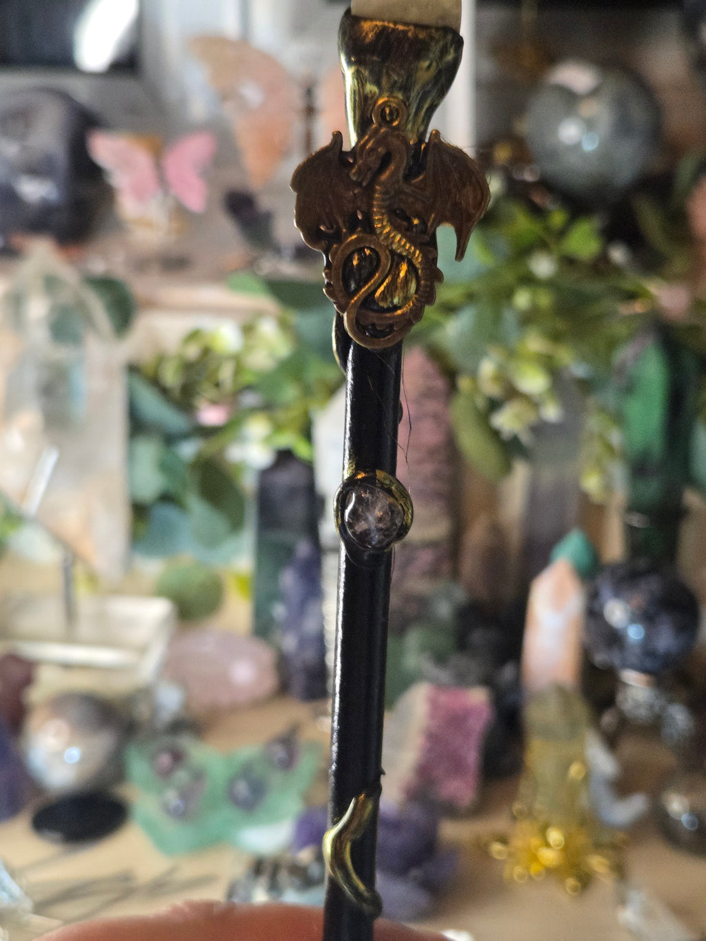 Crystal wand