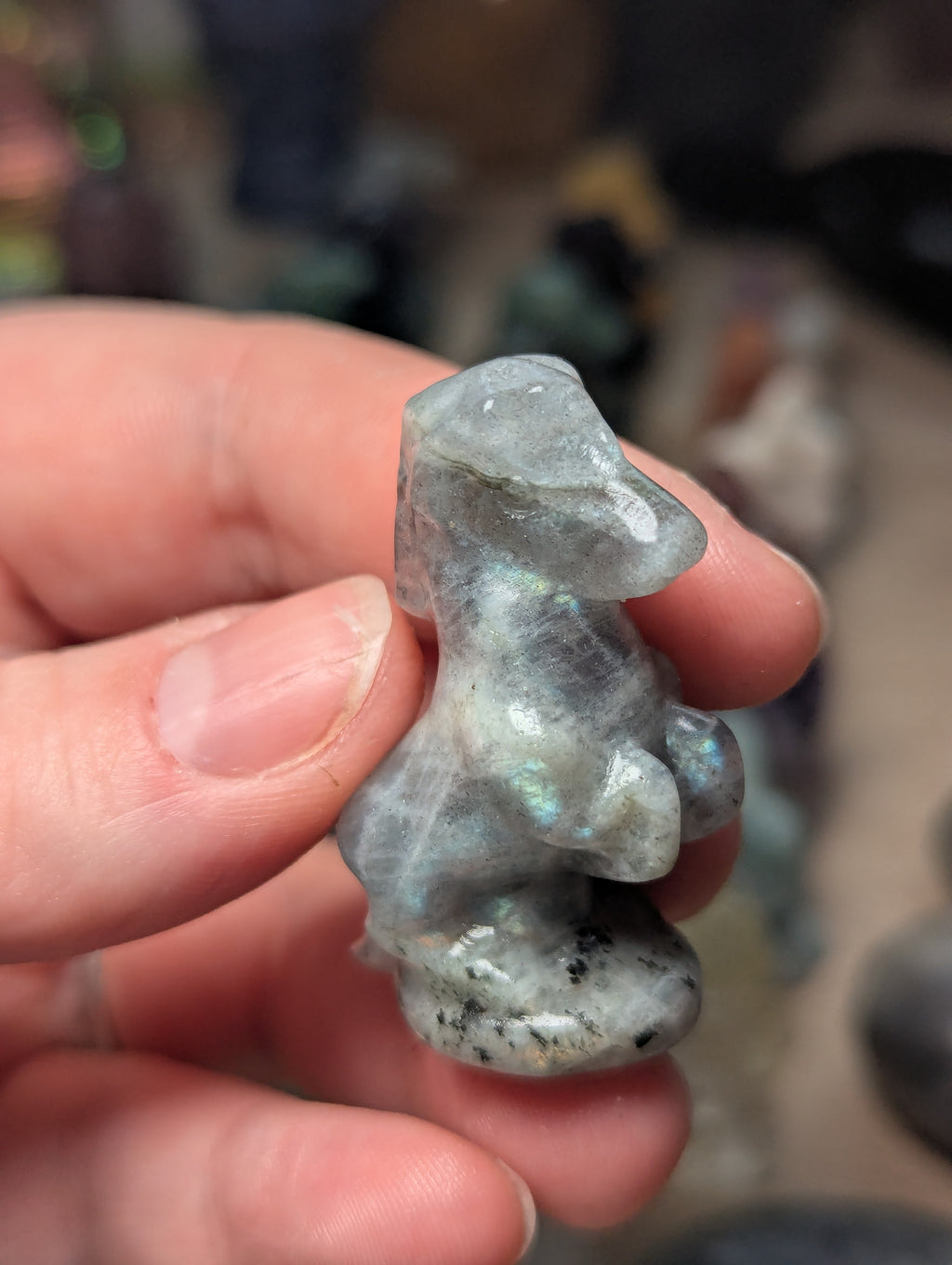 Horse carving