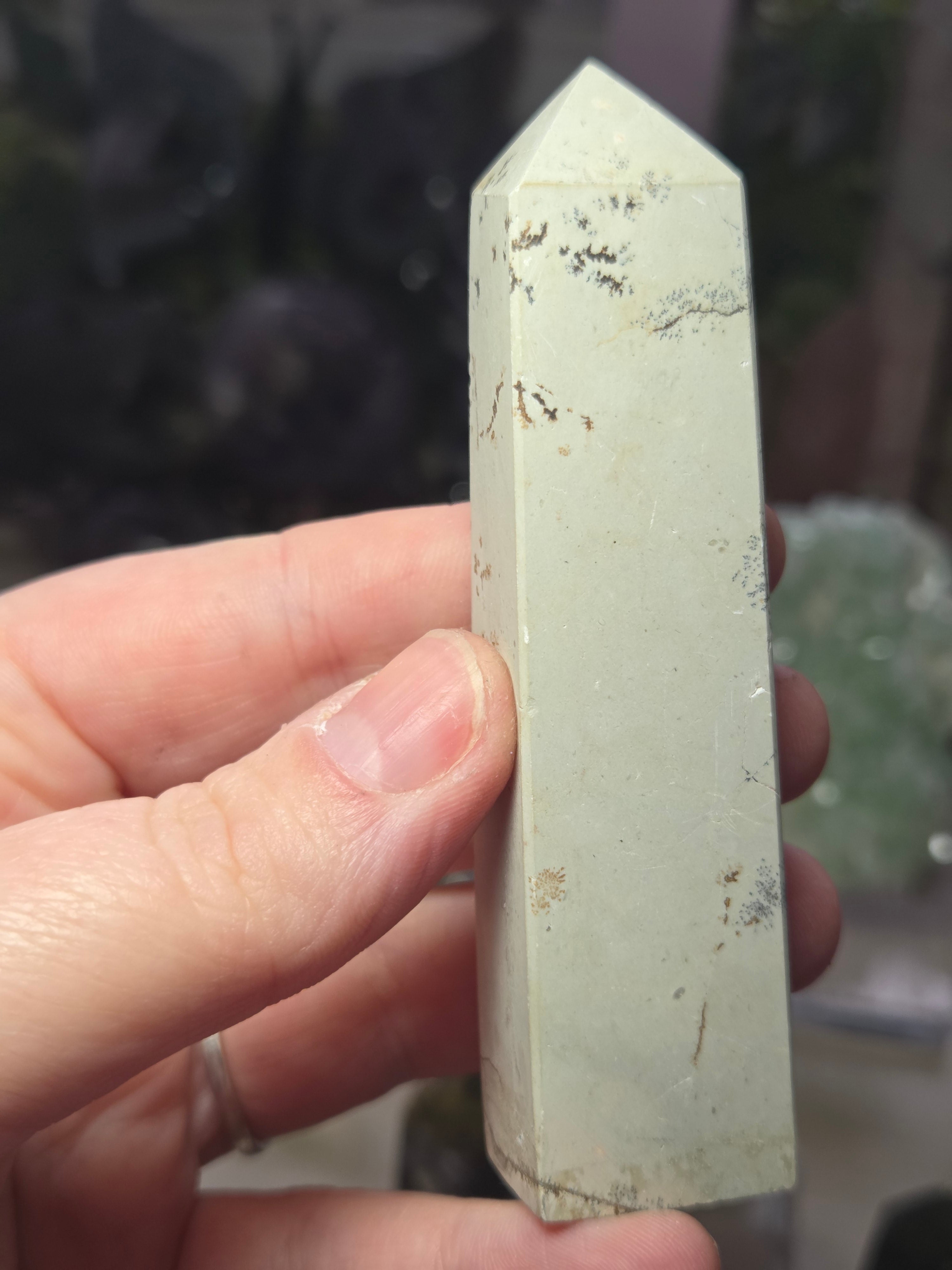 Picture Jasper crystal tower carving