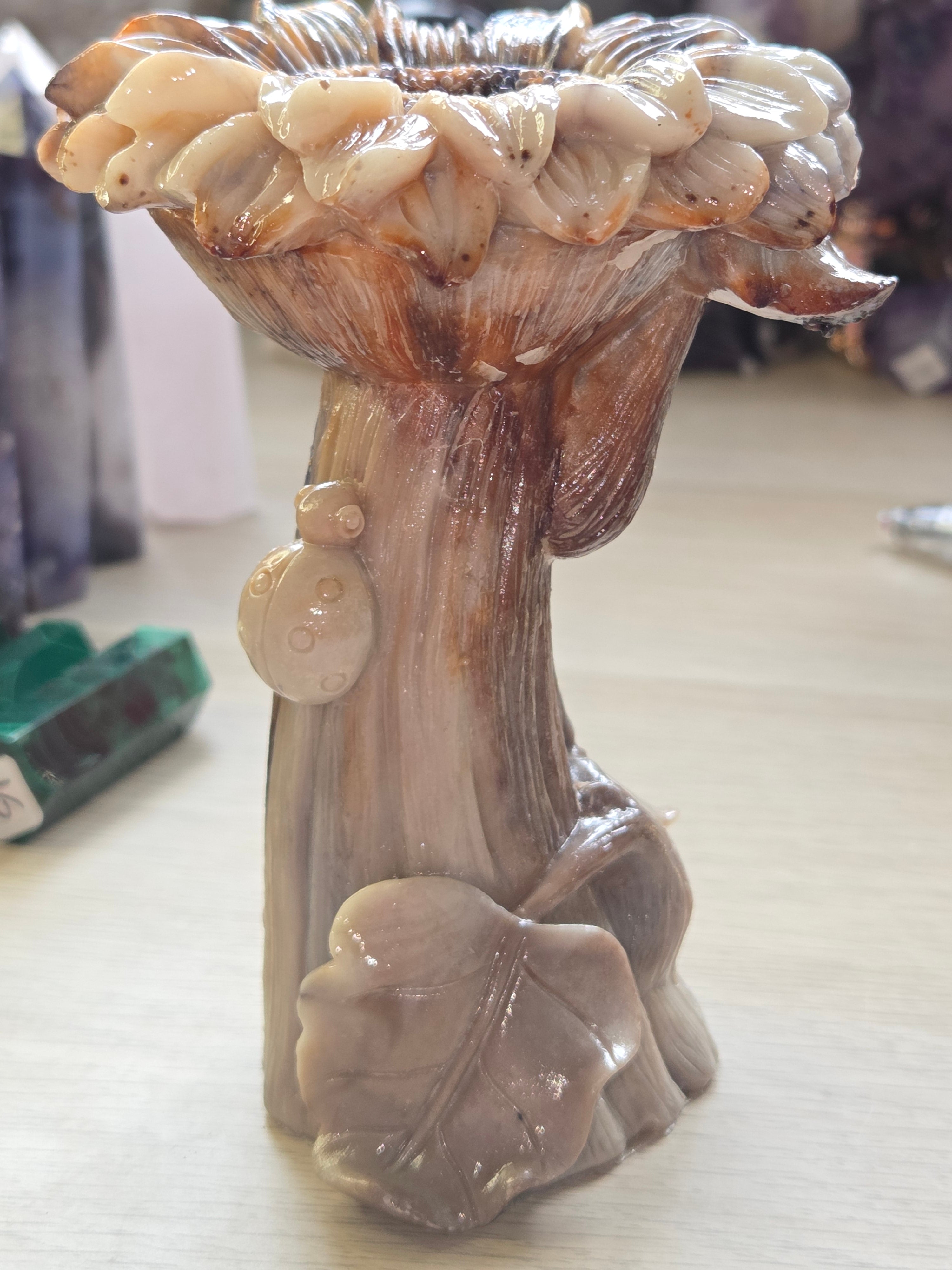 Crystal sphere stand  -sphere not included