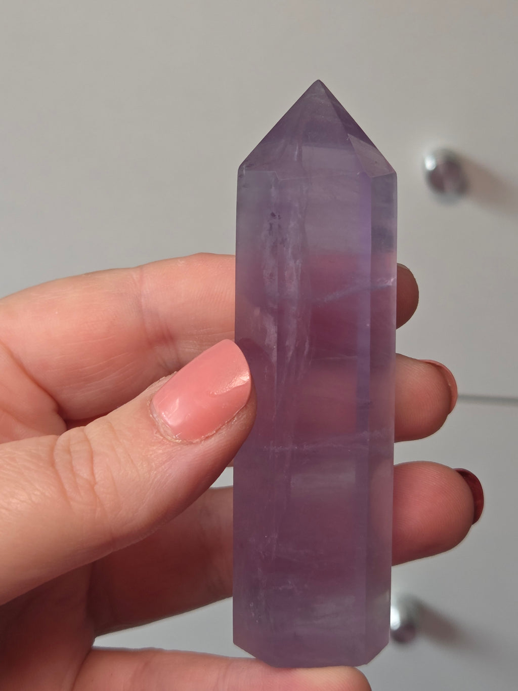 Amethyst crystal tower