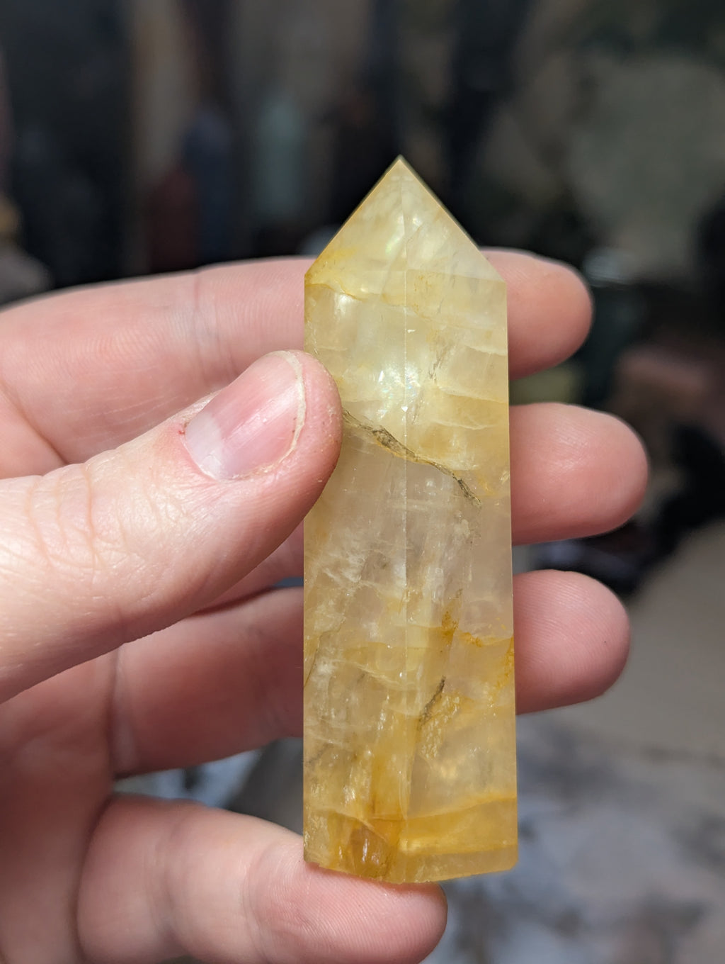 Golden healer crystal tower