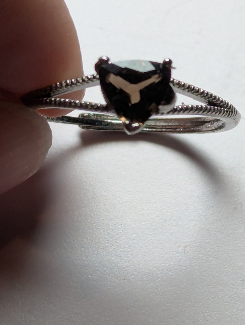 Dark smokey quartz with carbon
