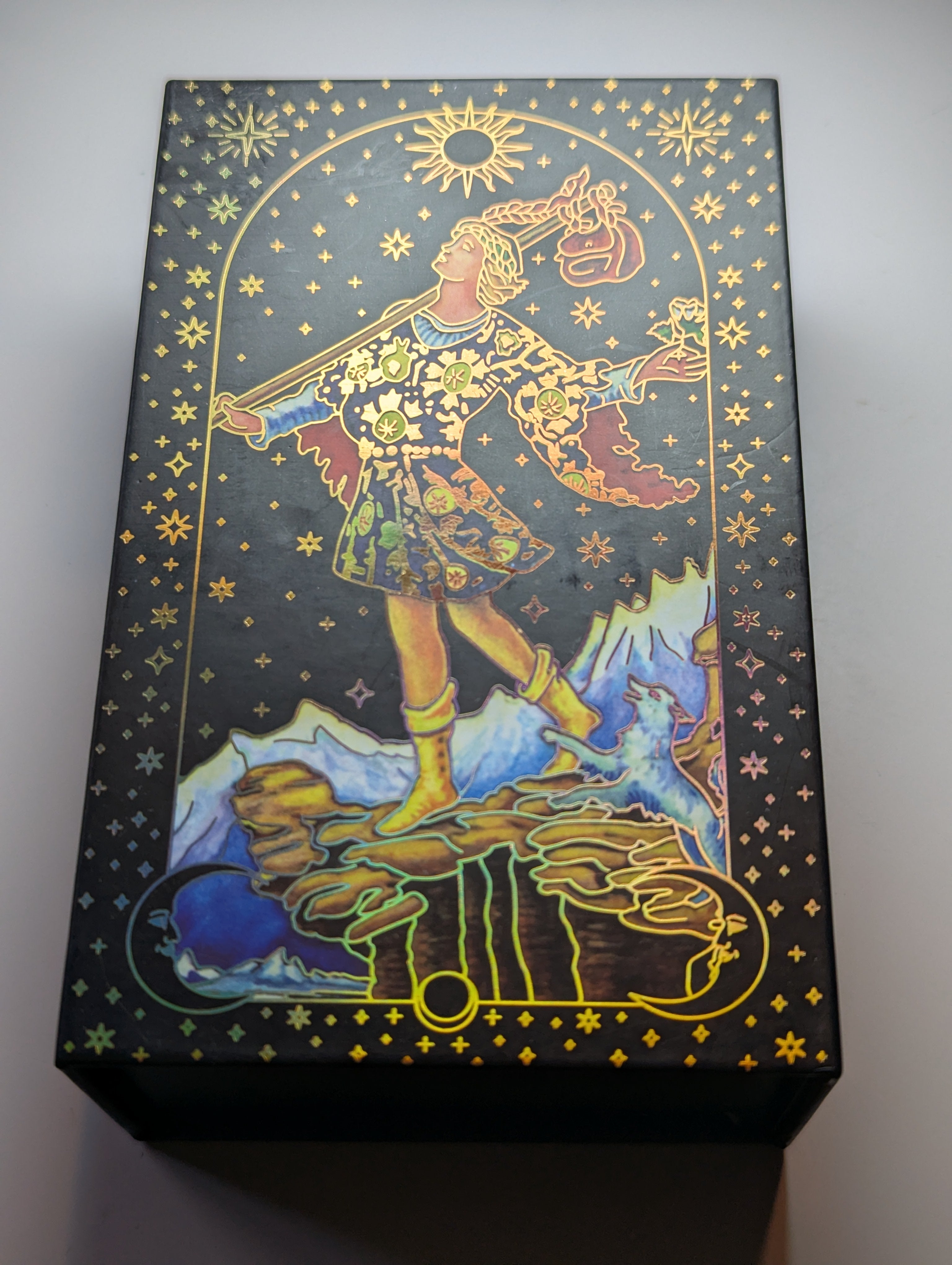 Hard case golden foil Tarror cards