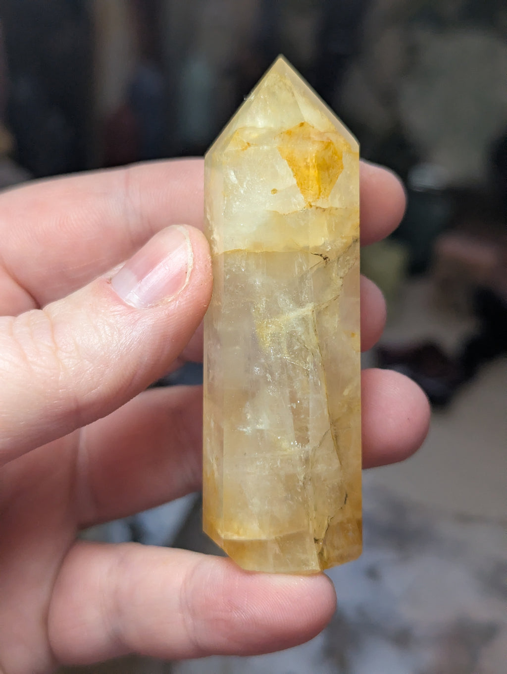 Golden healer crystal tower