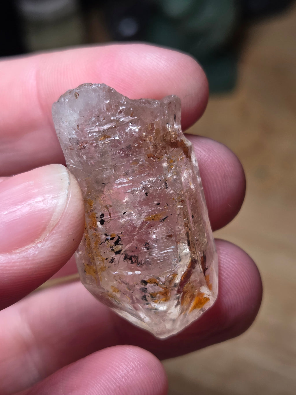 Petroleum crystal specimen