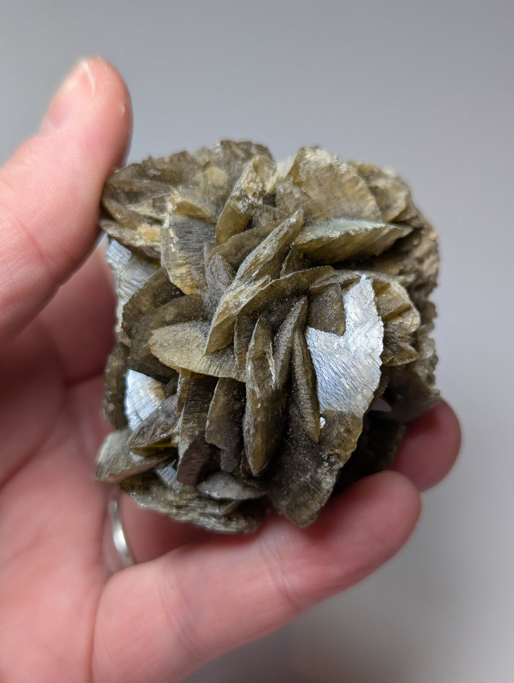 Iridescent Siderite crystal  specimen  from Kosovo