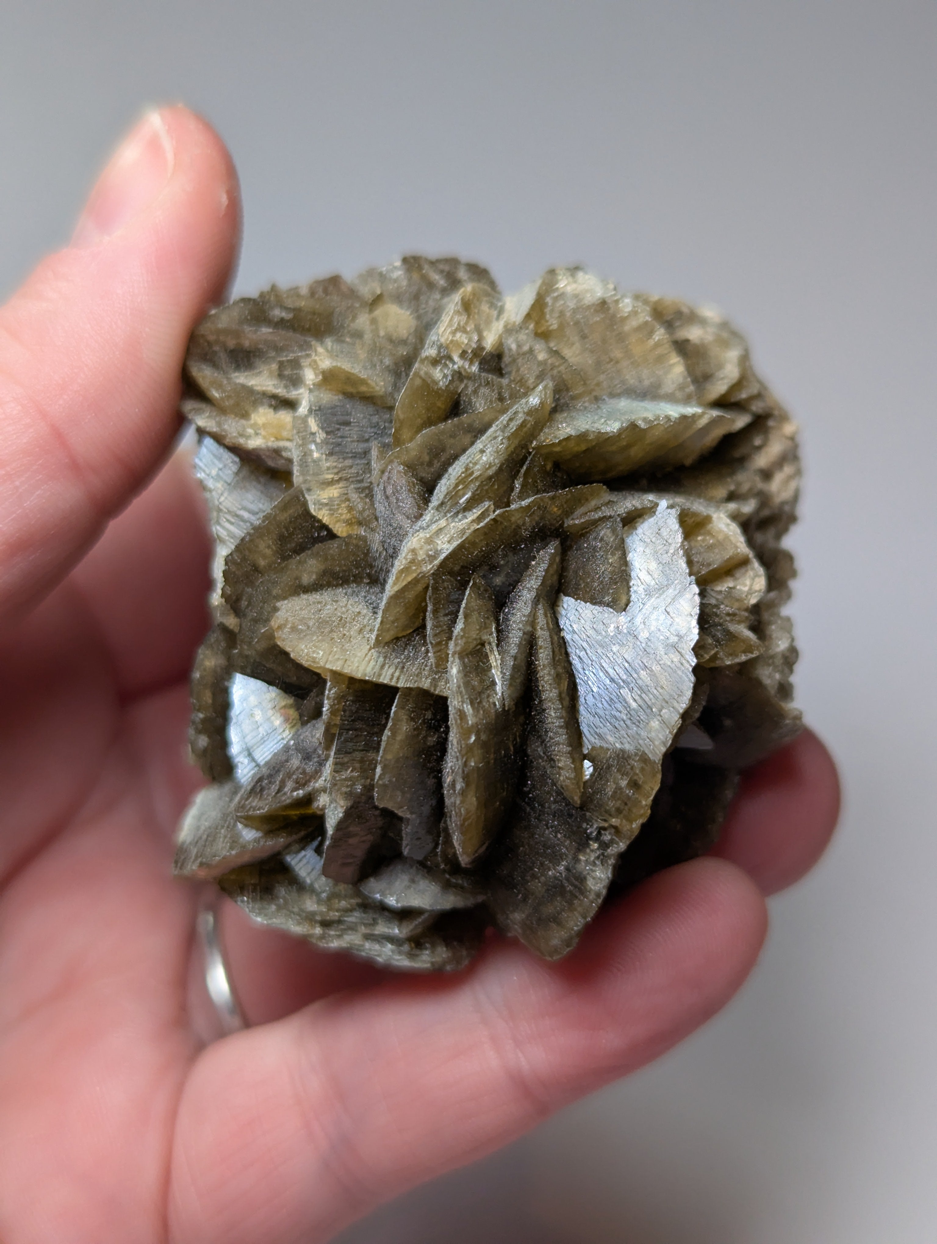 Iridescent Siderite crystal  specimen  from Kosovo
