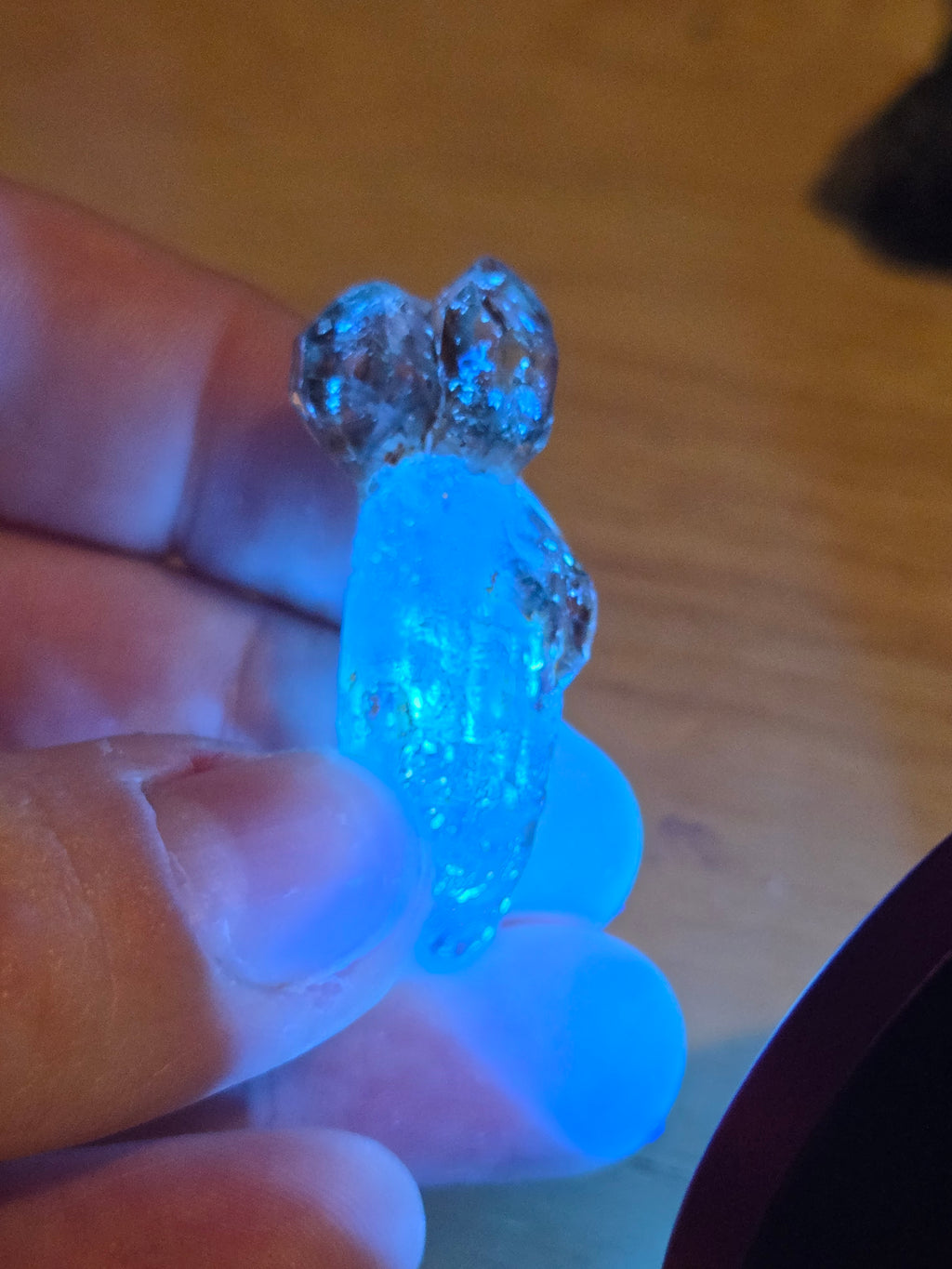 Petroleum crystal specimen