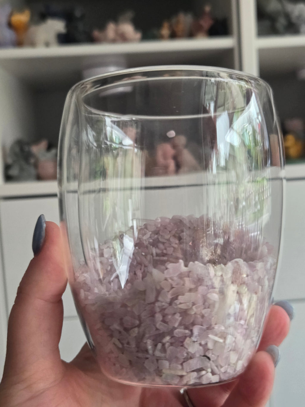 Crystal chip glasses