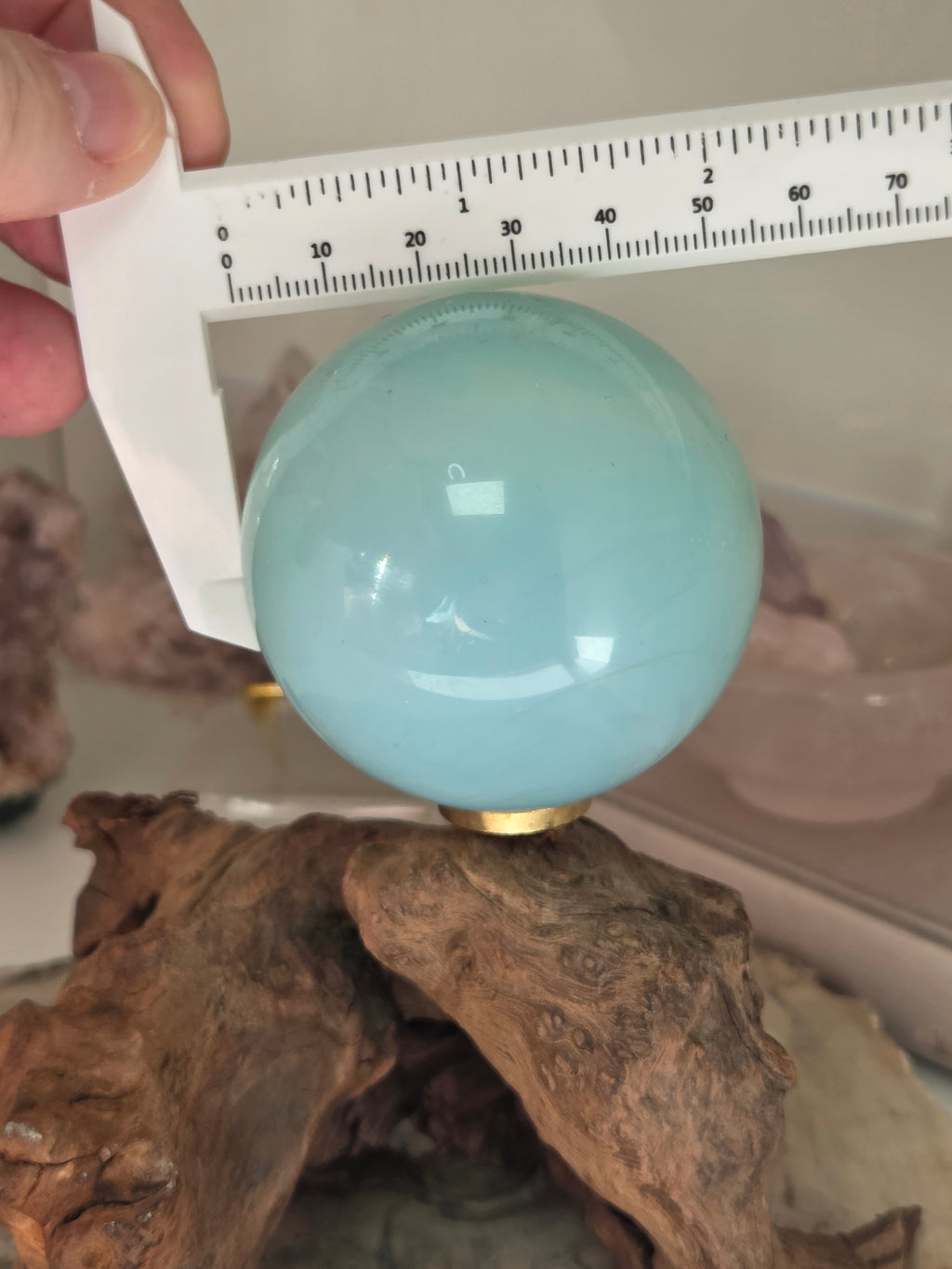 Opalite crystal sphere