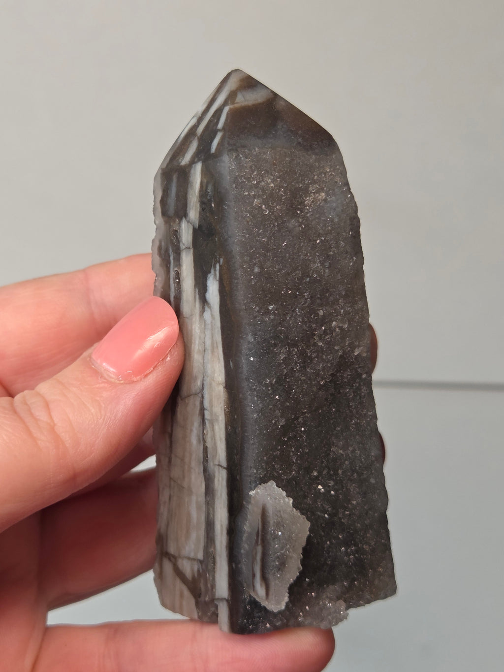 Sphelerite crystal tower