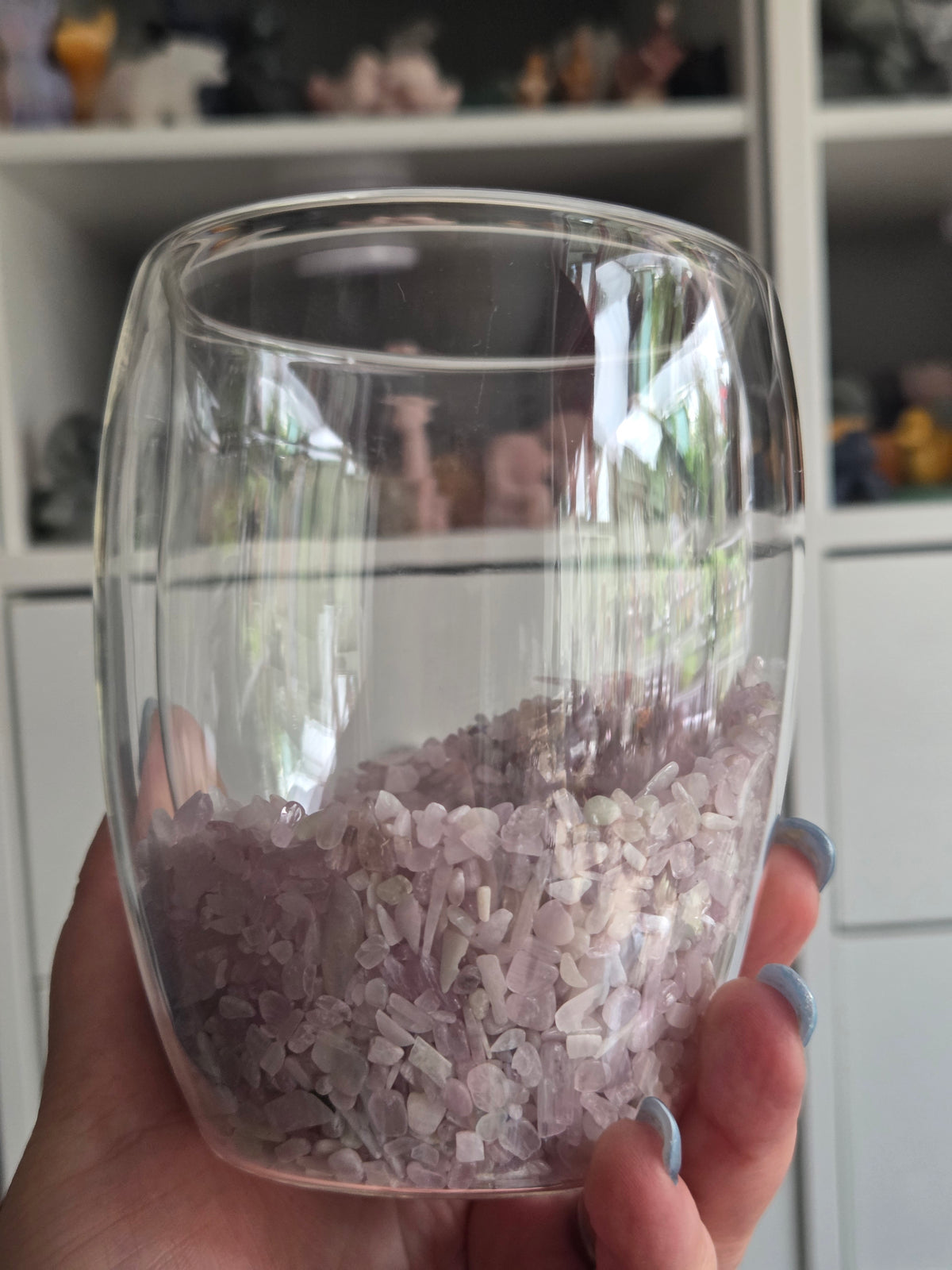 Crystal chip glasses