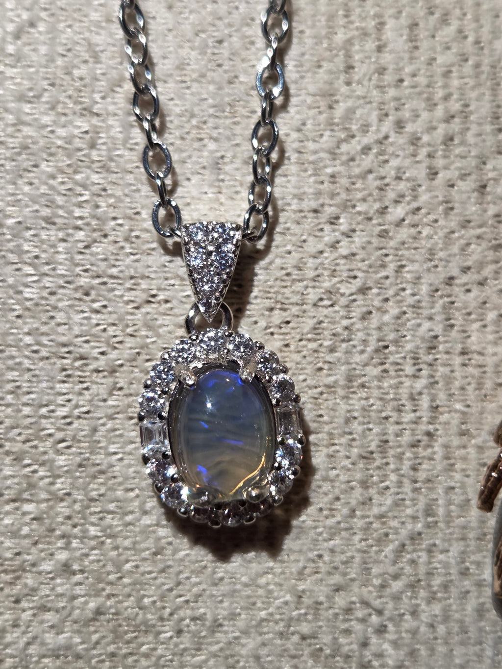 Beautiful clear opal necklace from  Queensland Australia