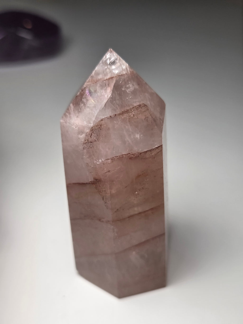 Fire quartz crystal tower